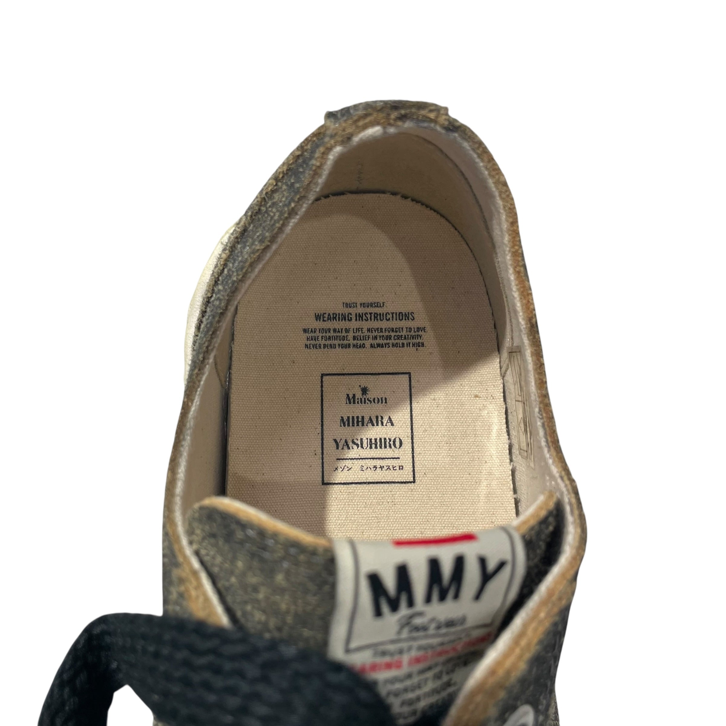MIHARA YASUHIRO/Low-Sneakers/EU 45/Suede/BLK/PETERSON VINTAGE view 4