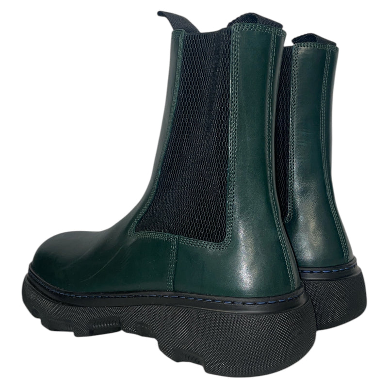 BURBERRY/Chelsea Boots/EU 43/Leather/GRN/CHELSEA CREEPER BOOT