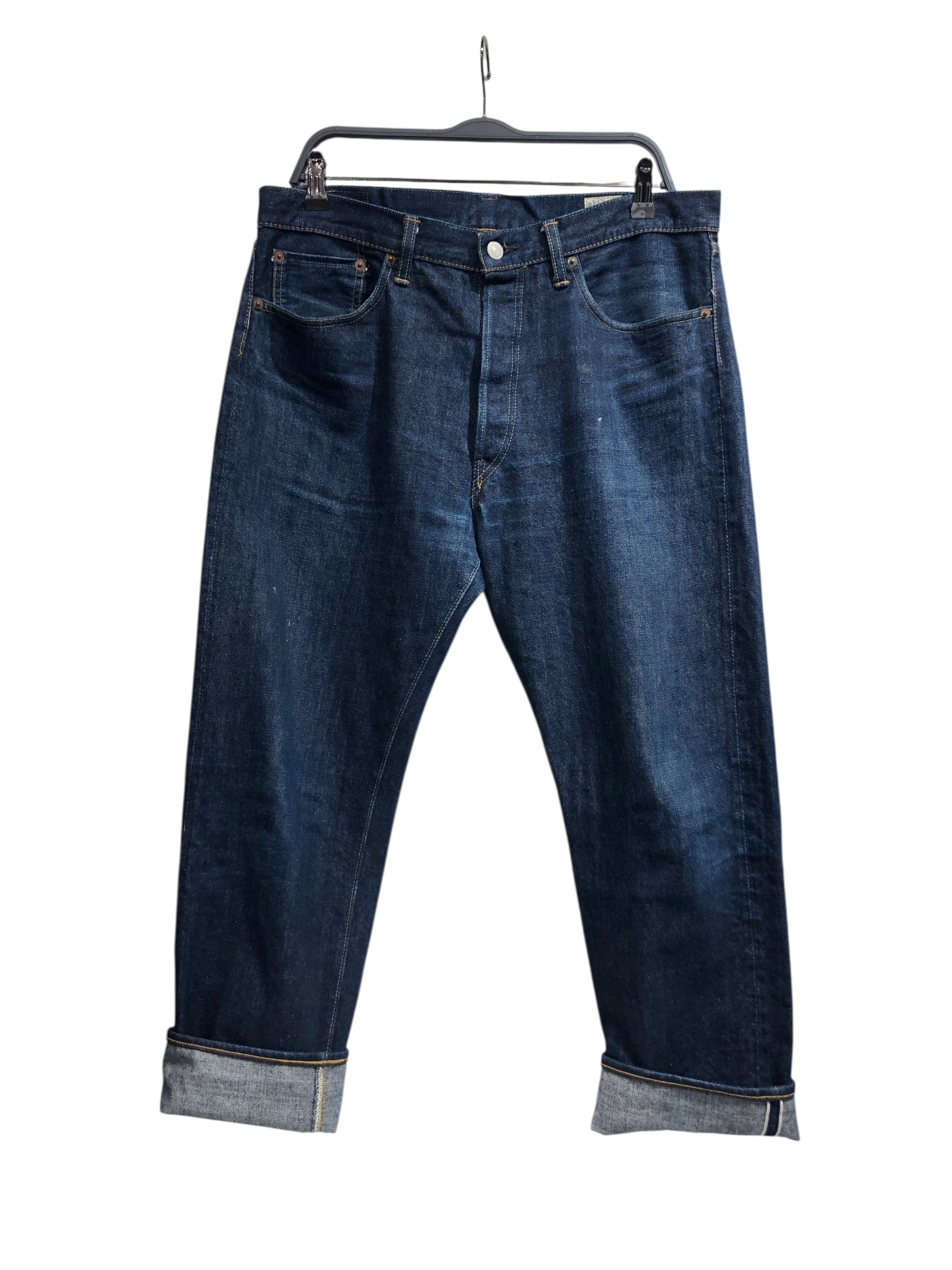 orslow/Straight Pants/M/Cotton/BLU/ view 1
