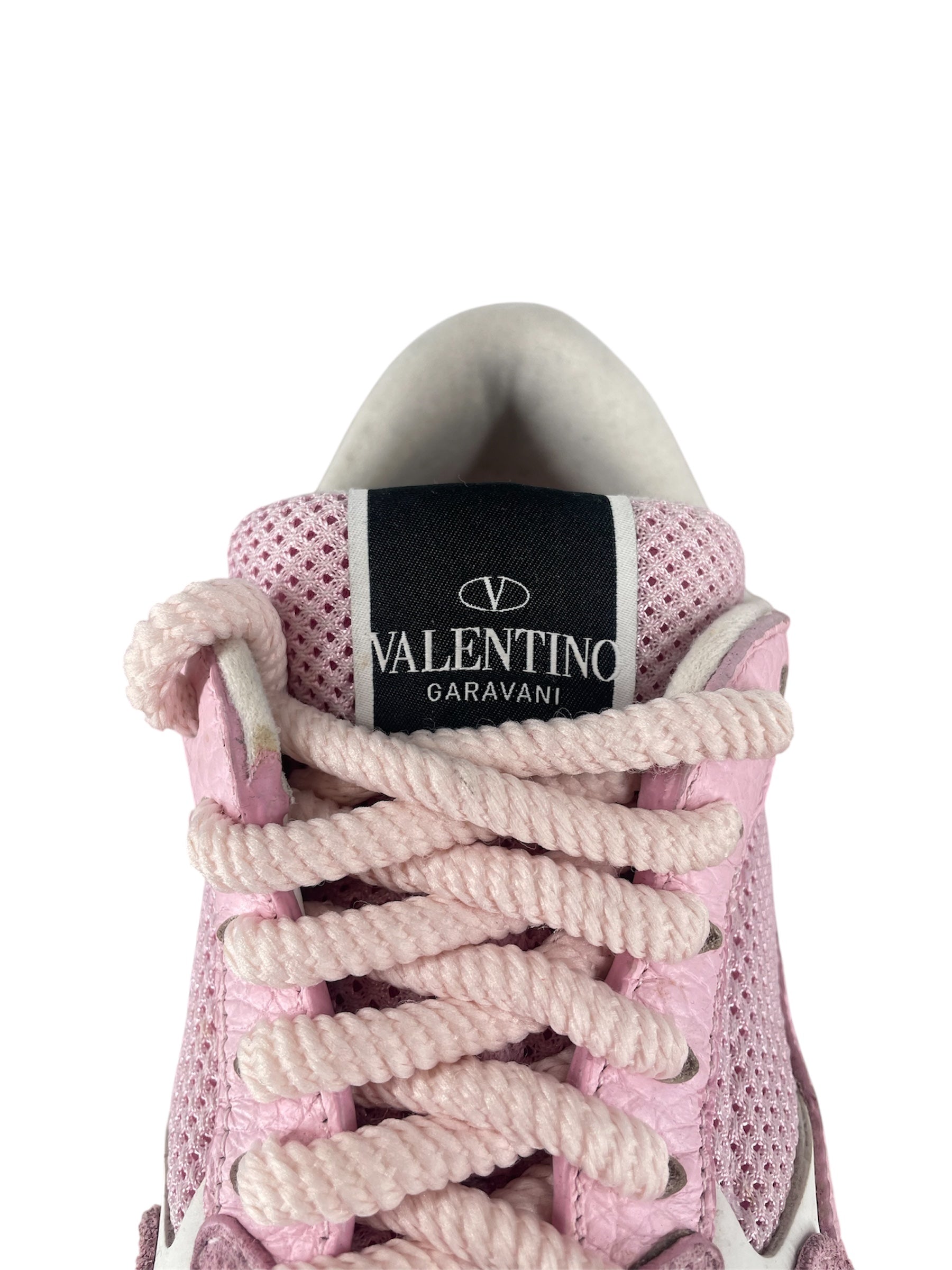 VALENTINO GARAVANI/Low-Sneakers/EU 37/PNK/CHUNKY PINK SOLE view 4