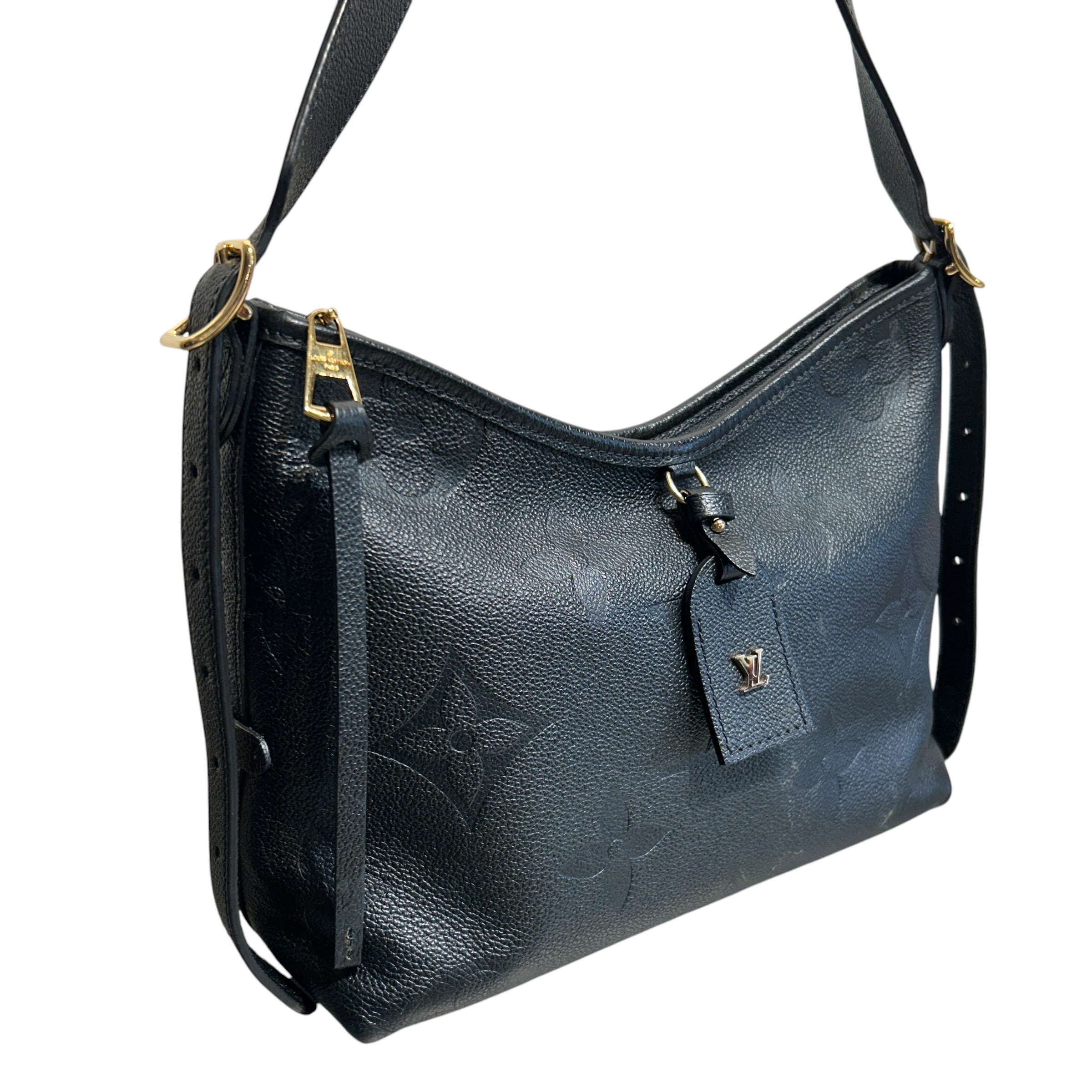 LOUIS VUITTON/Hand Bag/Monogram/Leather/BLK/CARRYAL PM view 6