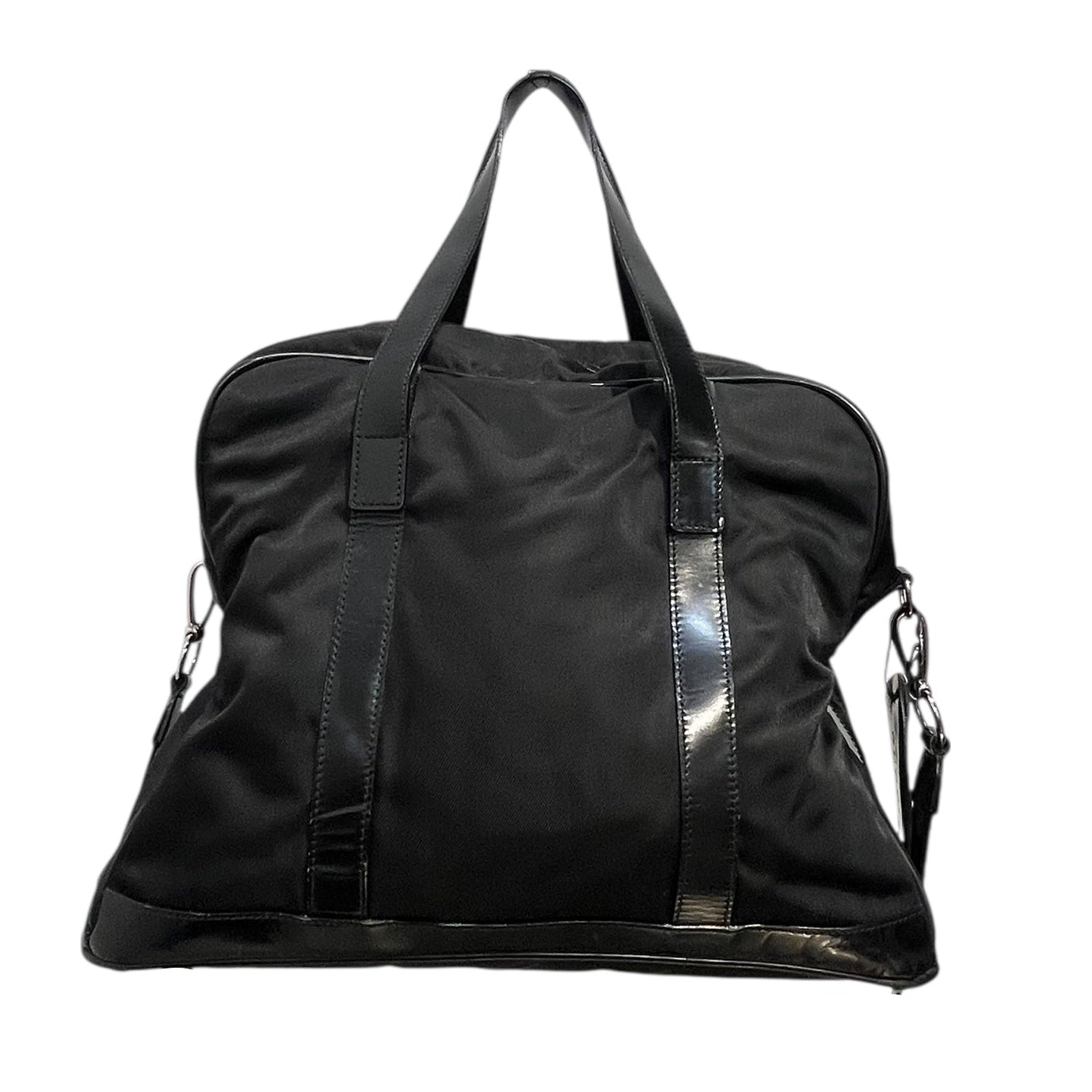 GUCCI/Luggage/Nylon/BLK/WEEKENDER DUFFLE BAG view 2