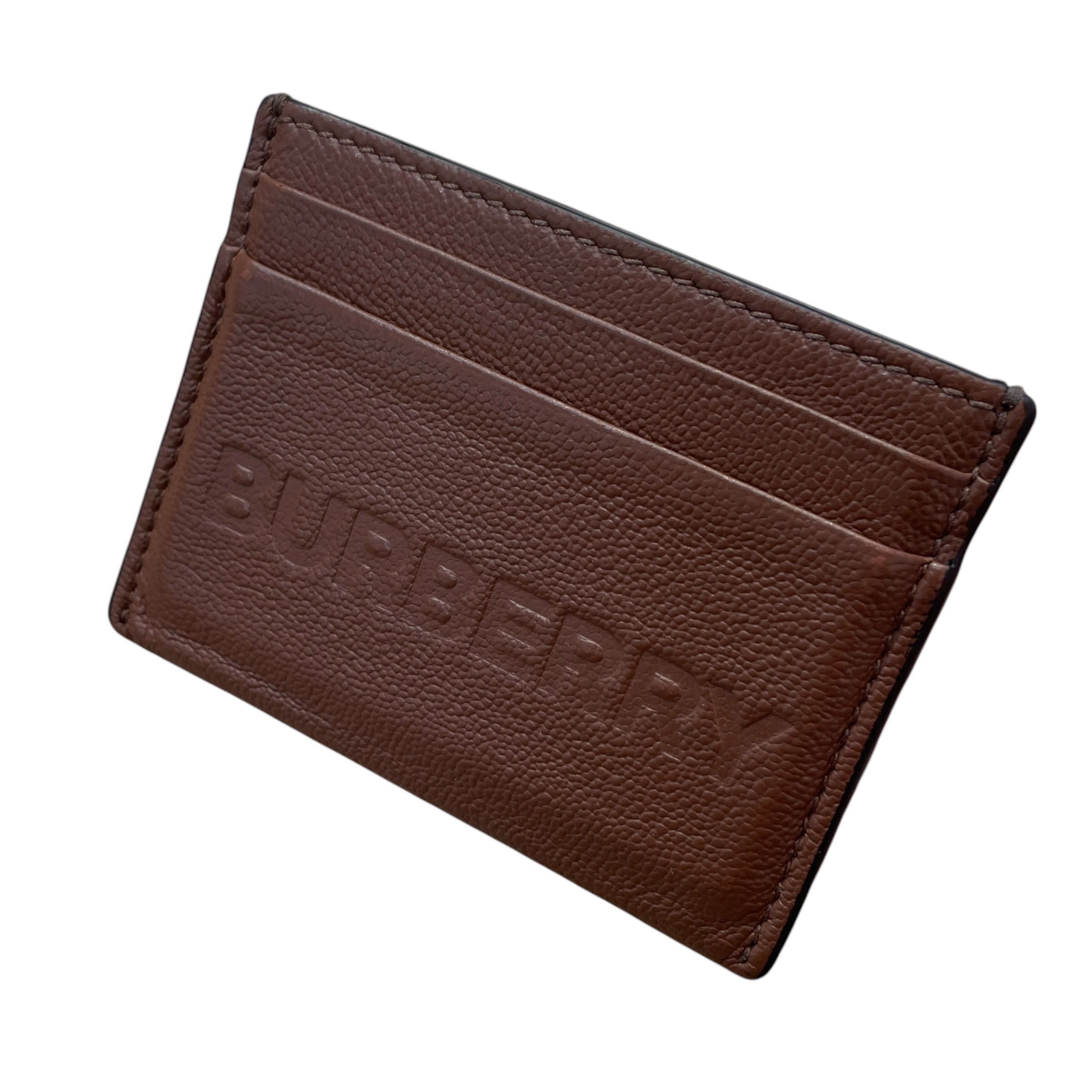 BURBERRY/Wallet/Leather/BRW/M's/Burberry Sandon card holder view 1