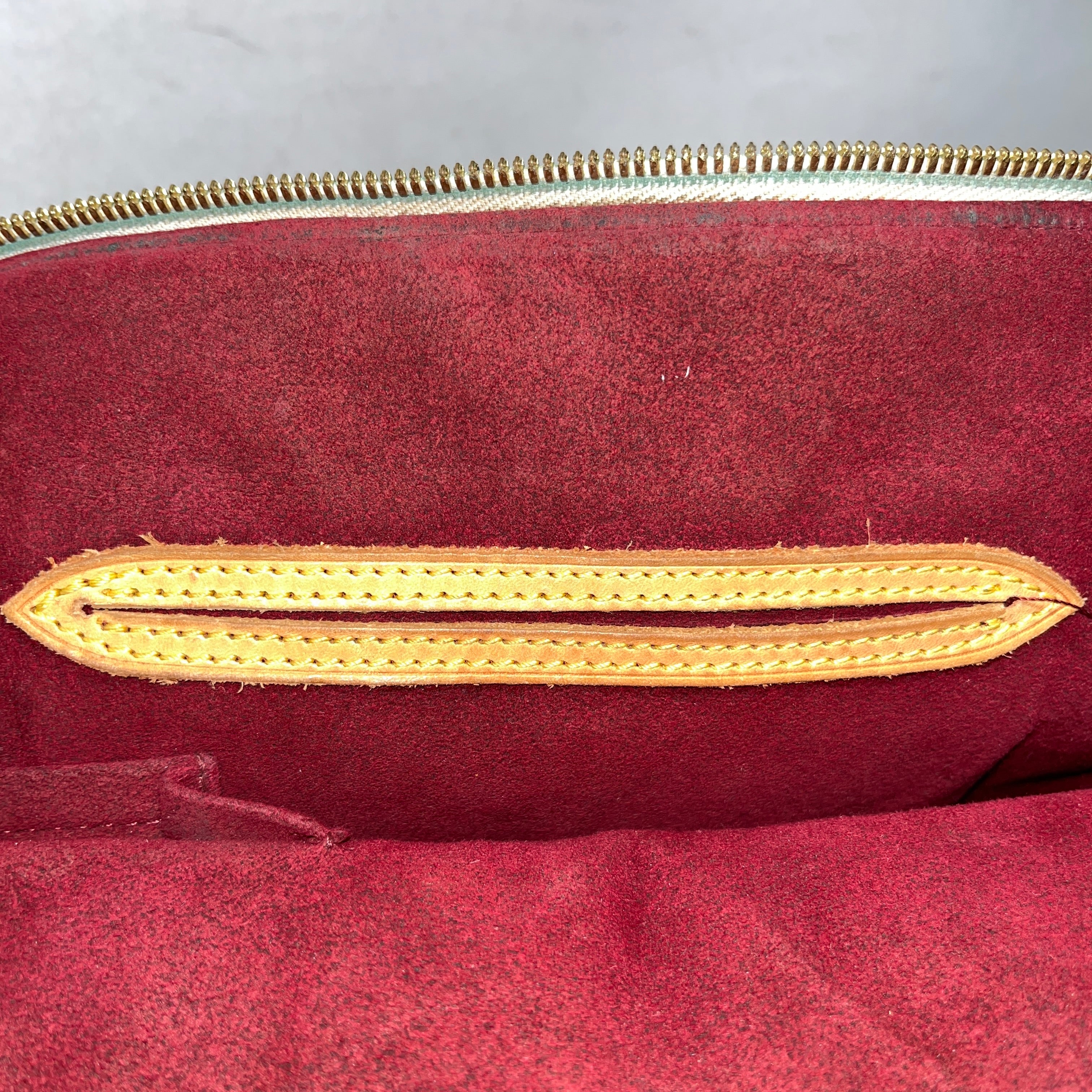 LOUIS VUITTON/Hand Bag/Monogram/Leather/WHT/Multicolore Alma Studs view 6