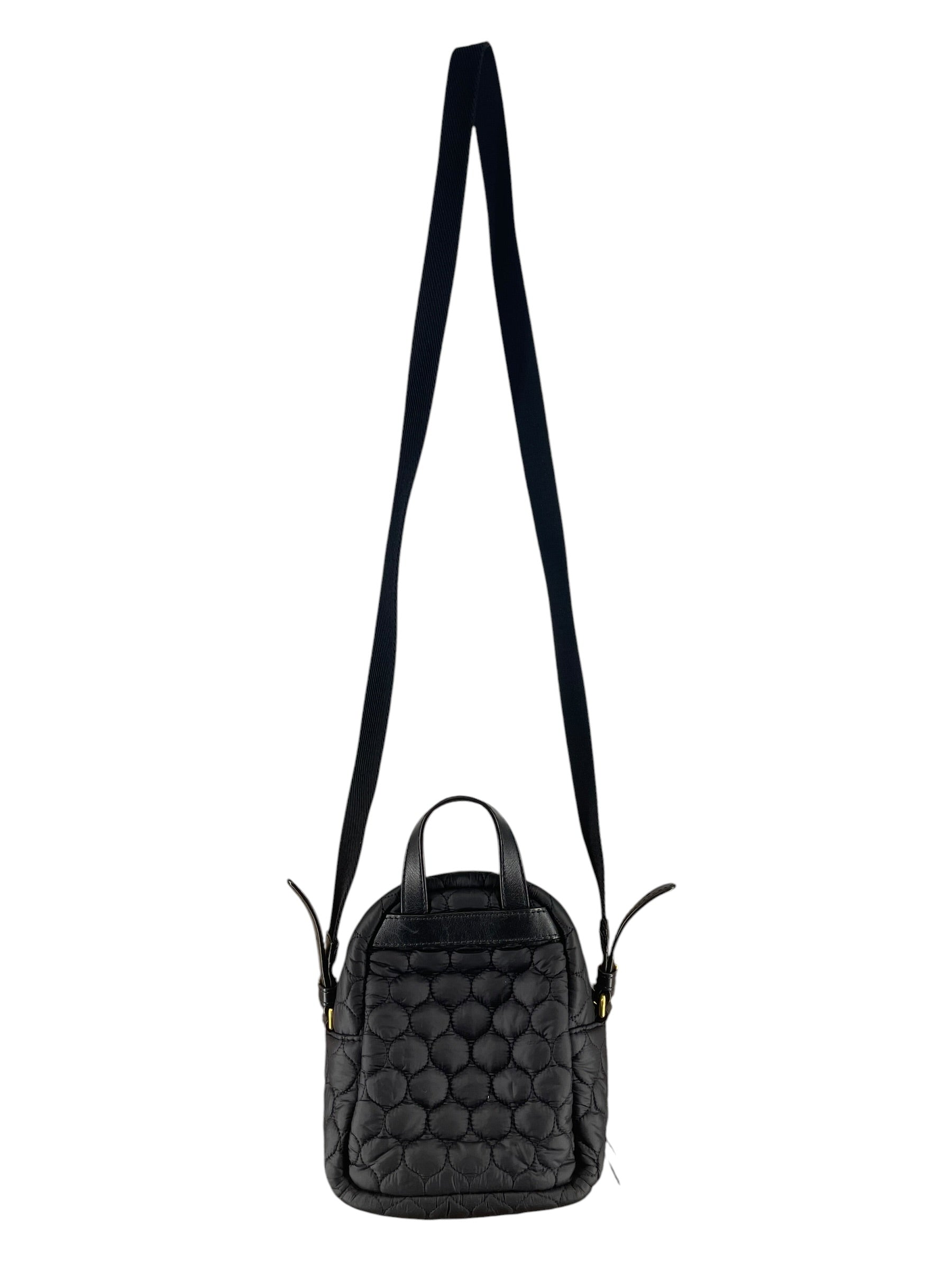 MONCLER/Backpack/BLK/MINI GLD HRDWARE view 2