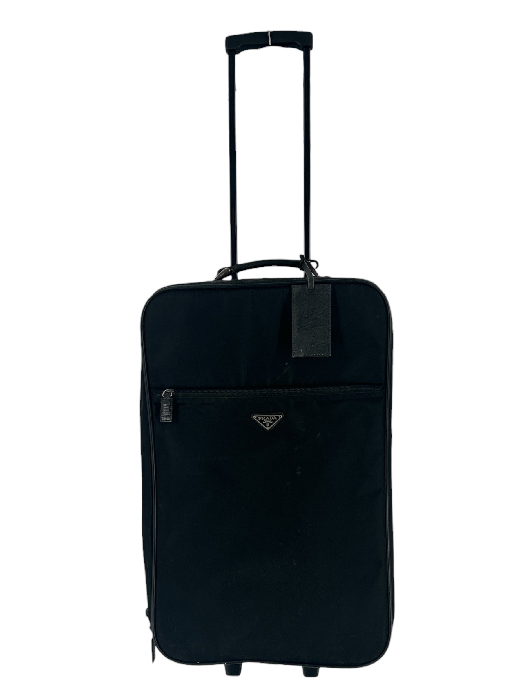 PRADA/Nylon/BLK/BLACK SUITCASE view 1