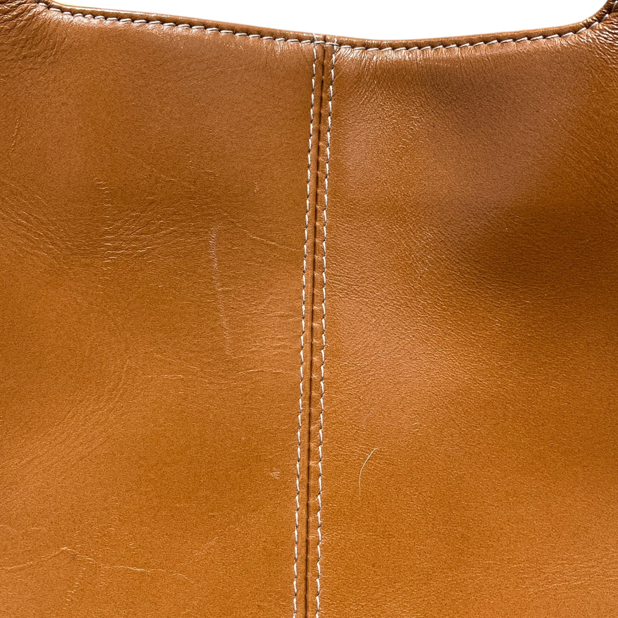 TENALYS/ISSEY MIYAKE/Hand Bag/Leather/CML/rare vintage + stripe liner ba view 12