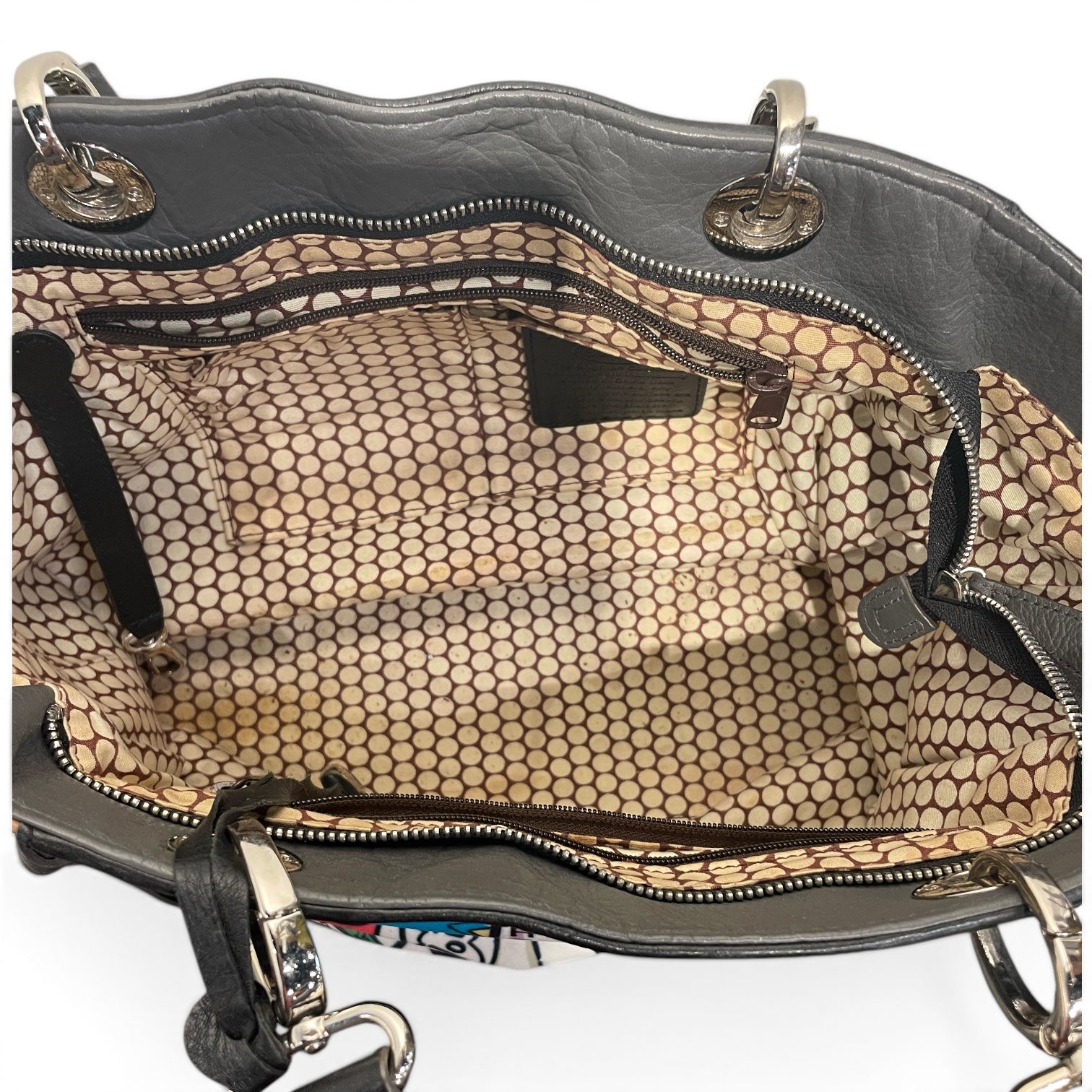 Brighton./Hand Bag/Leather/BRW/ view 3