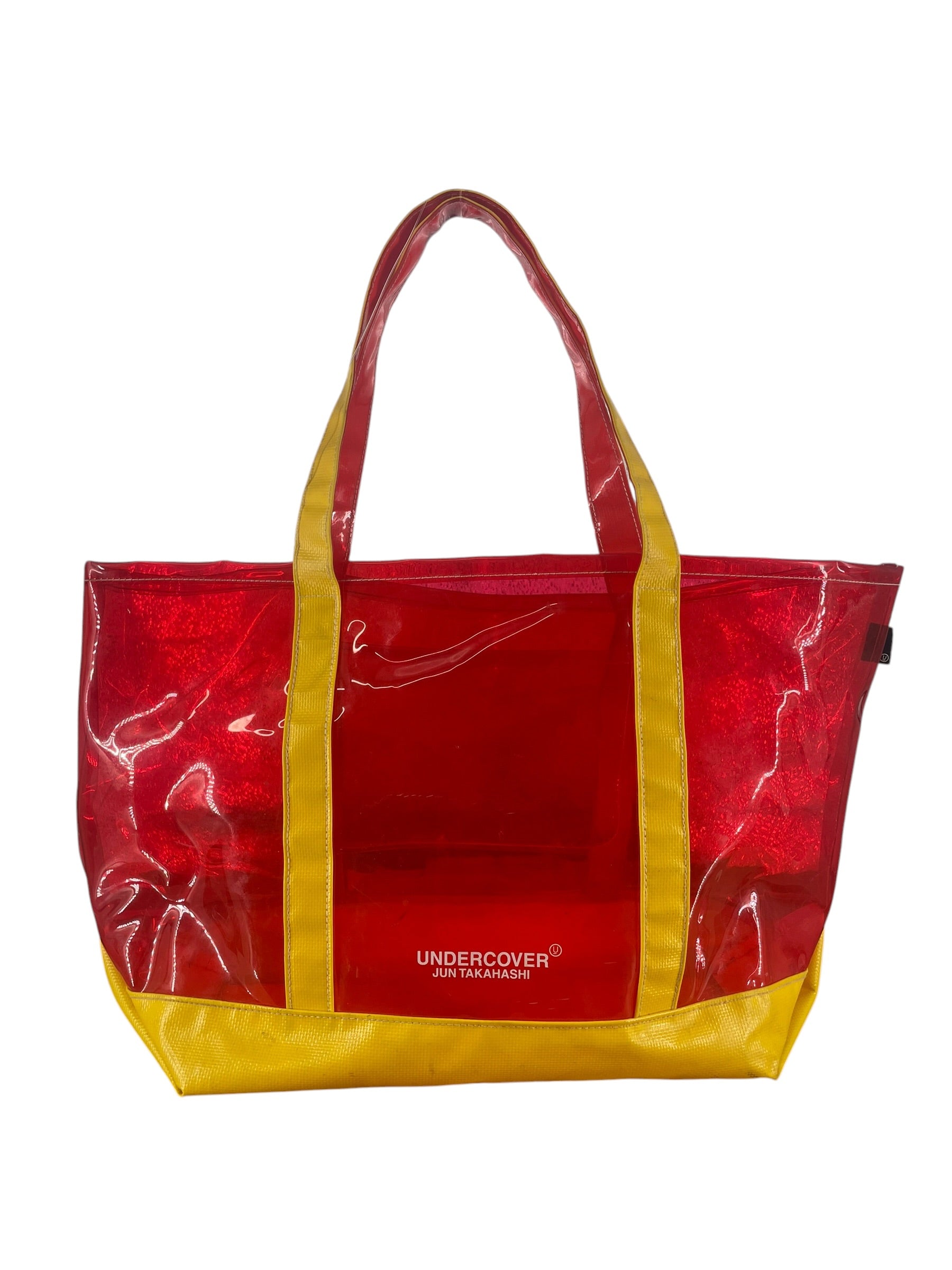 UNDERCOVER/Tote Bag/RED/RED VINYL TOTE view 1