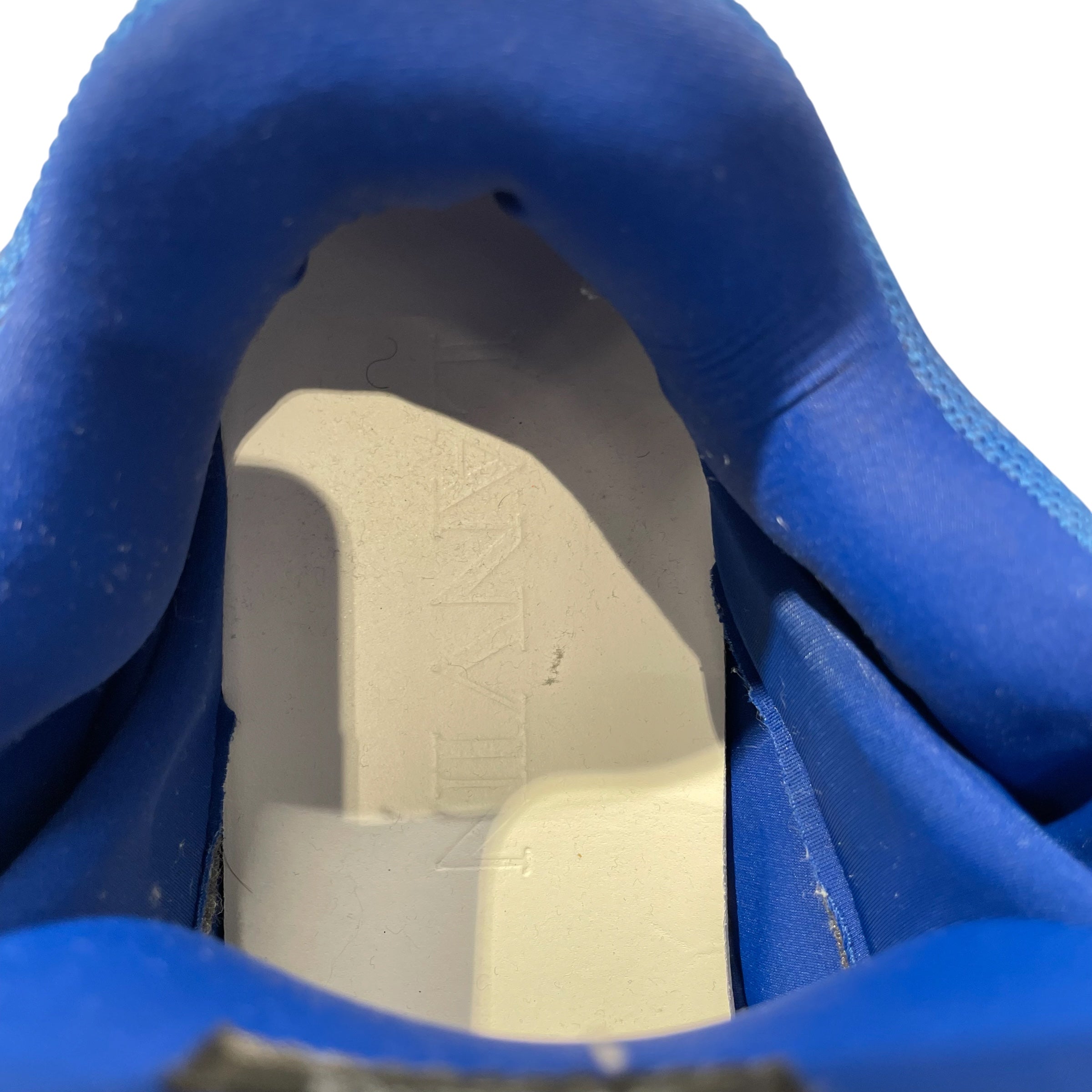 LANVIN/Low-Sneakers/EU 44/Suede/BLU/ view 4