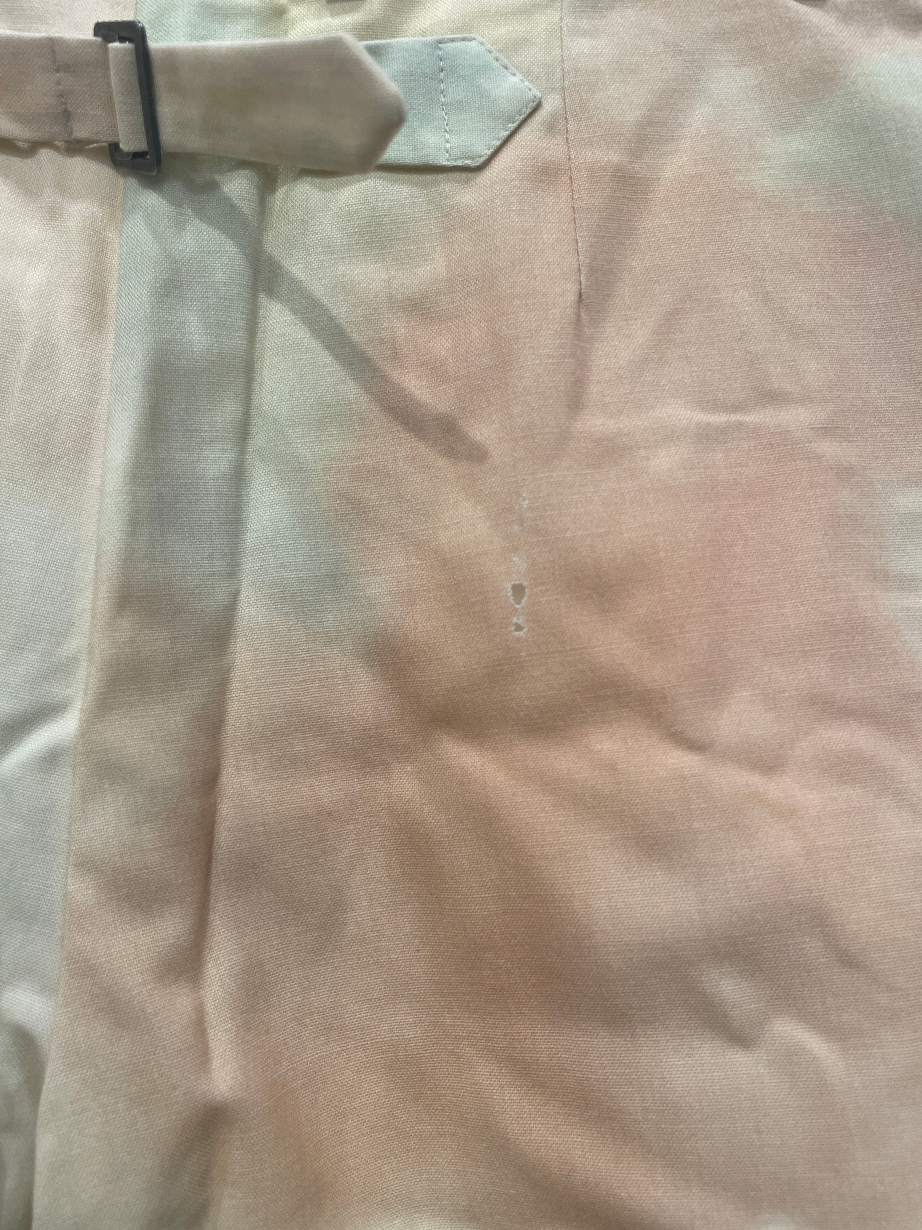 Vivienne Westwood/Straight Pants/40/Wool/BEG/All Over Print/CLOUD TIE DYE GRN/BEG/YLW view 3