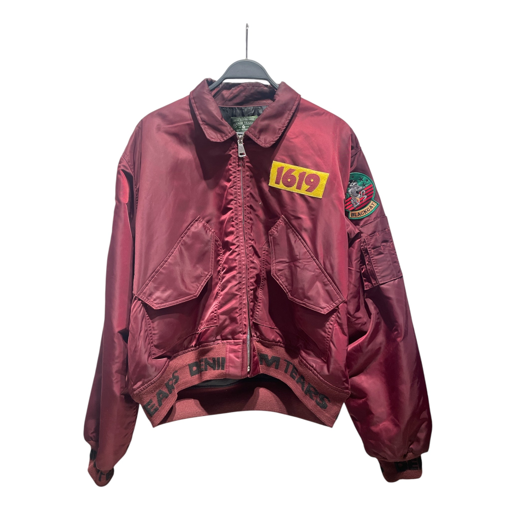 DENIM TEARS/Jacket/L/BRD/BLACKCAT BOMBER view 1