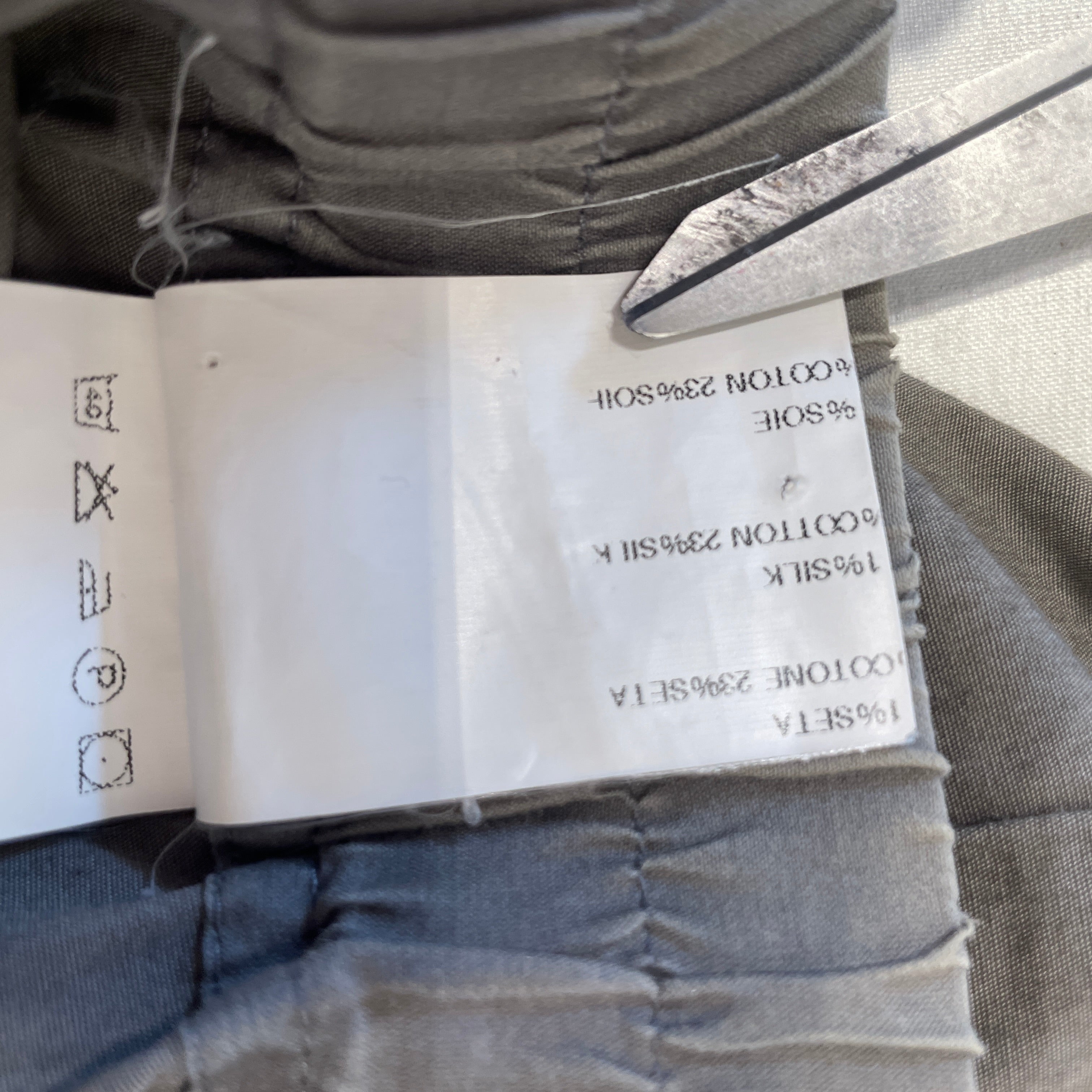 Rick Owens/Shorts/40/Cotton/GRY/DROP CROTCH SHORTS VTG view 5
