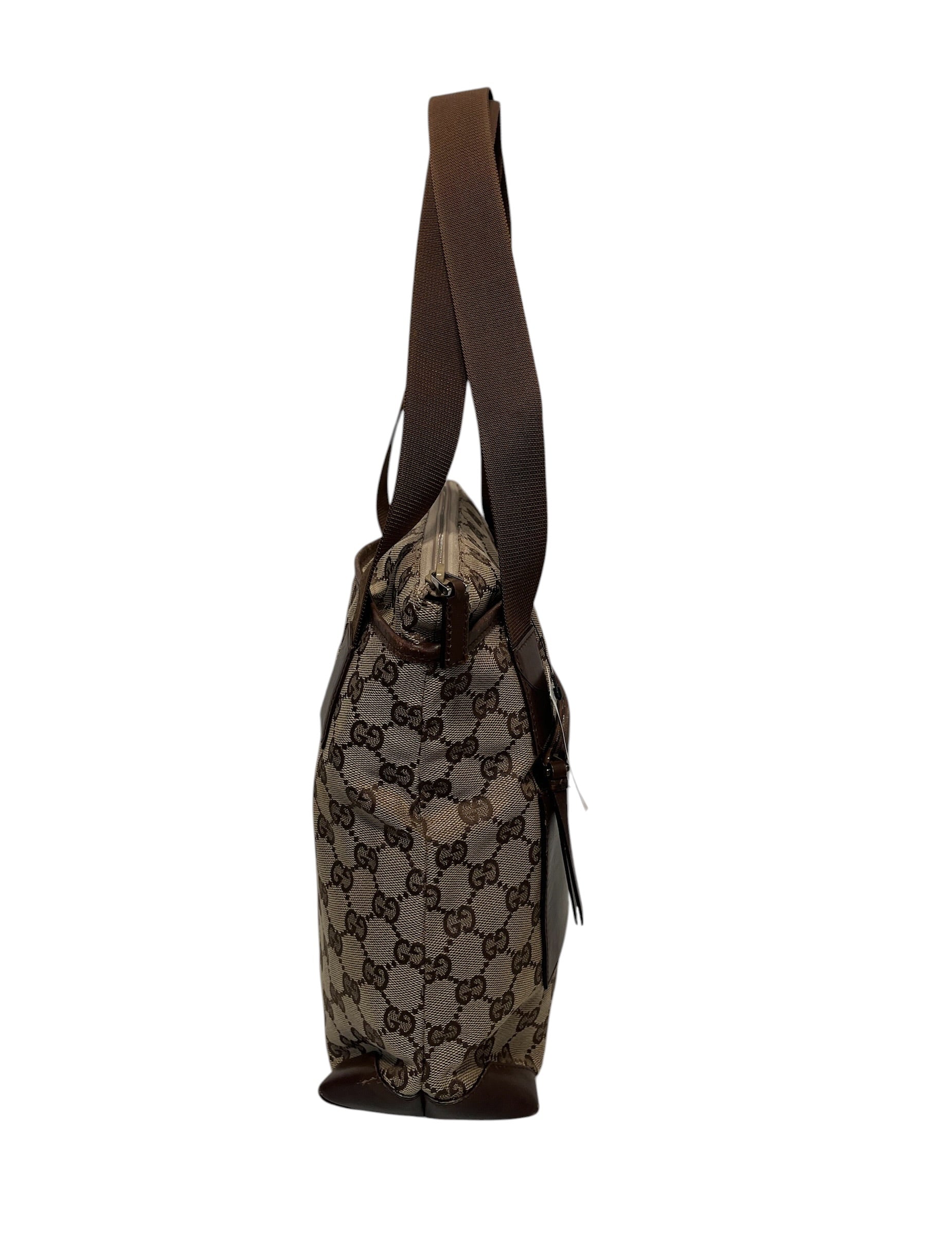 GUCCI/Hand Bag/M/All Over Print/Leather/BRW/28893001013 view 2