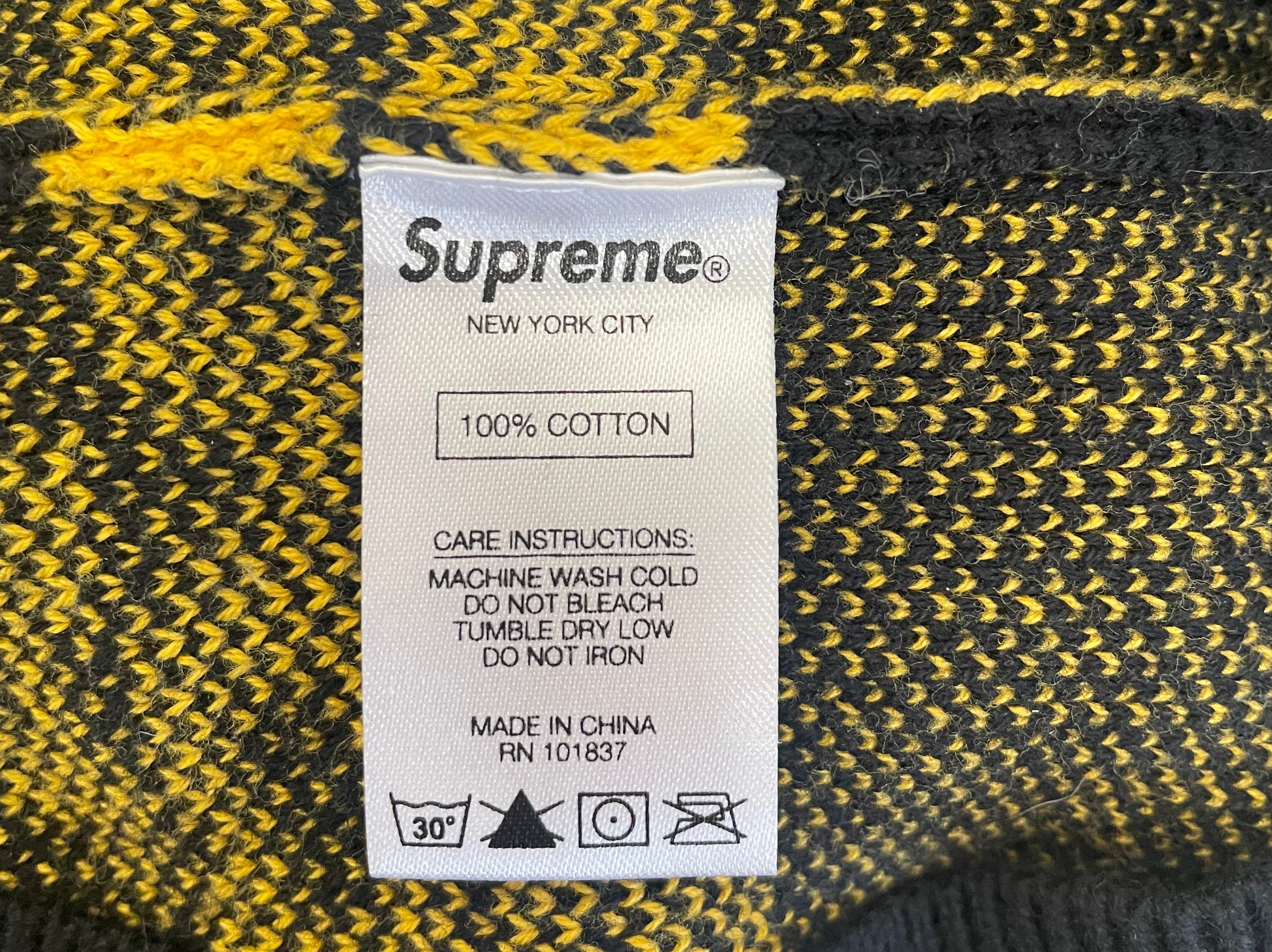 Supreme/UNDERCOVER/Sweater/XL/All Over Print/Cotton/BLK/Public Enemy Pullover view 3