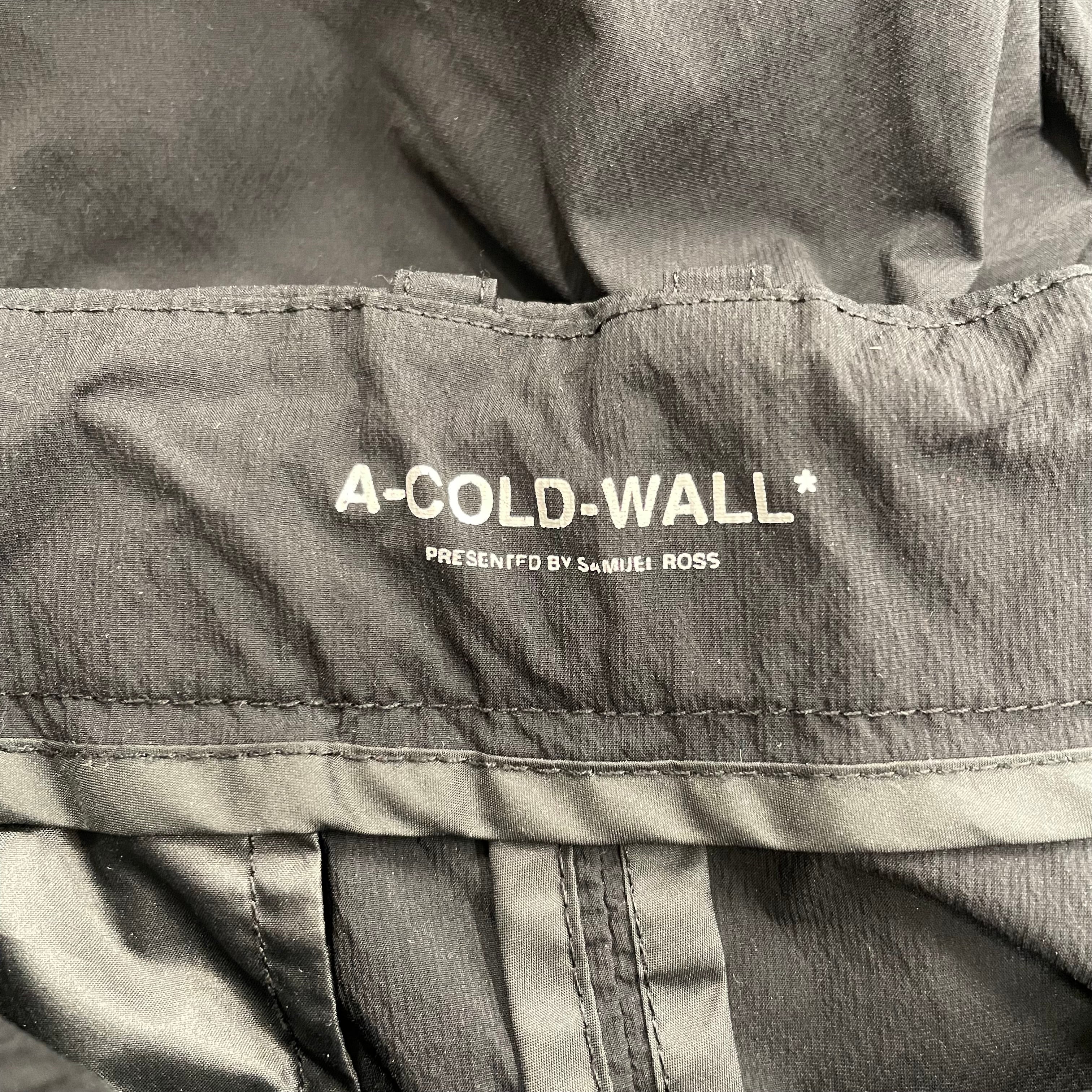 A-COLD-WALL/Pants/46/Nylon/BLK/ view 3