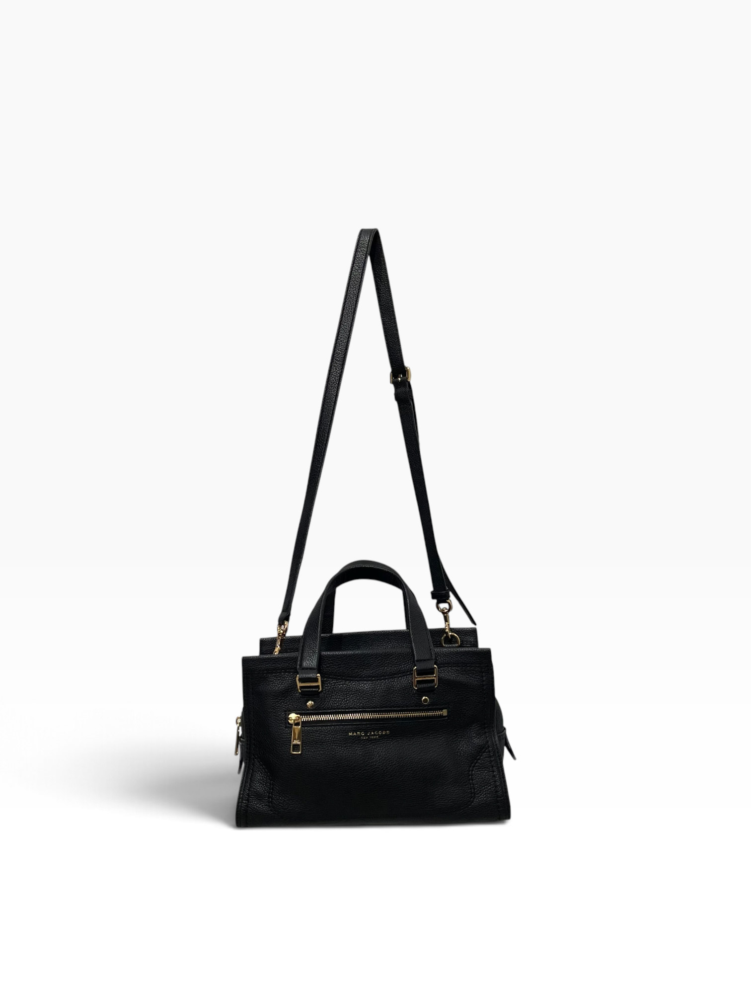 MARC JACOBS/Cross Body Bag/Leather/BLK/MINI CRUISER view 1