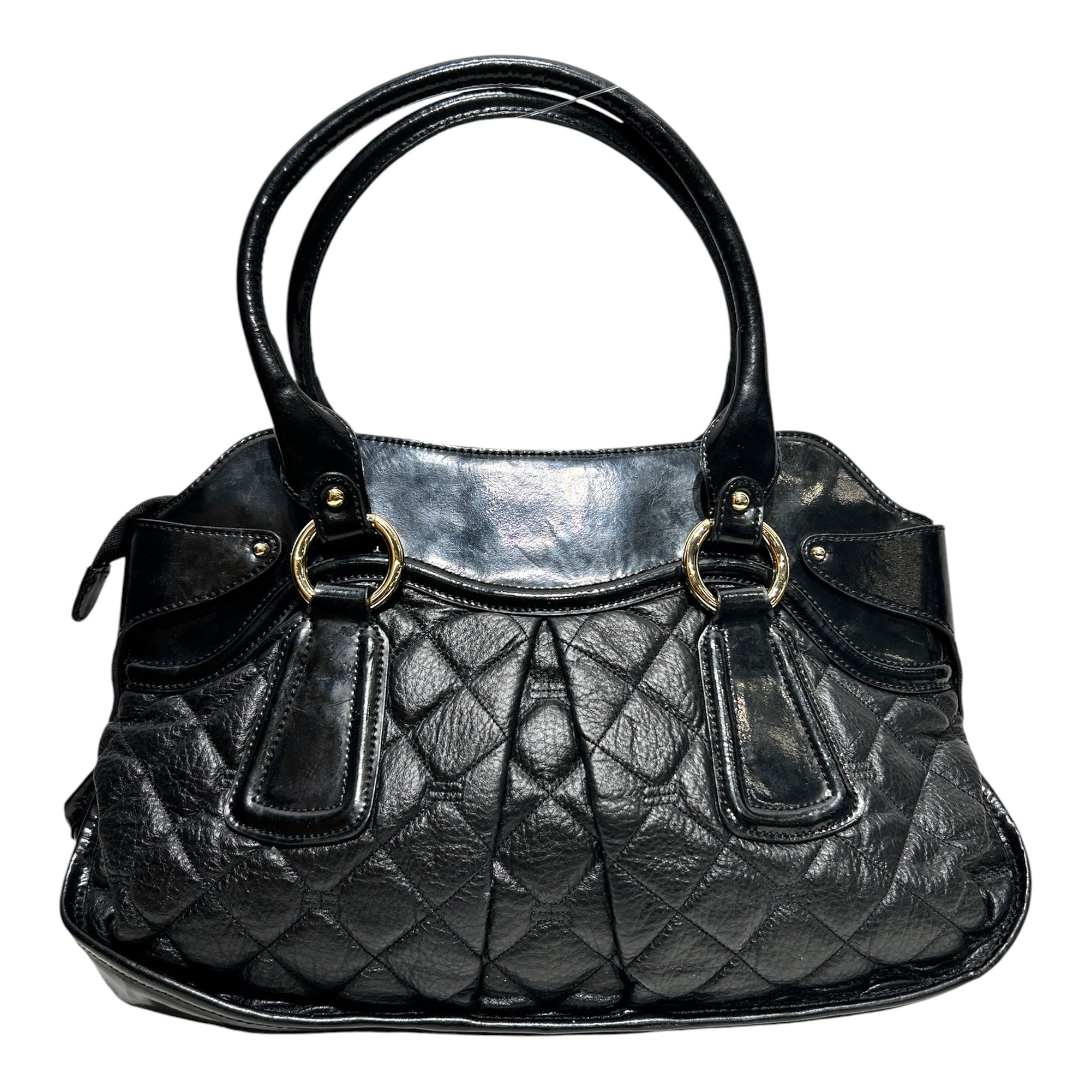 BALENCIAGA/Bag/Leather/BLK/QUILTED LEATHER TOTE view 2