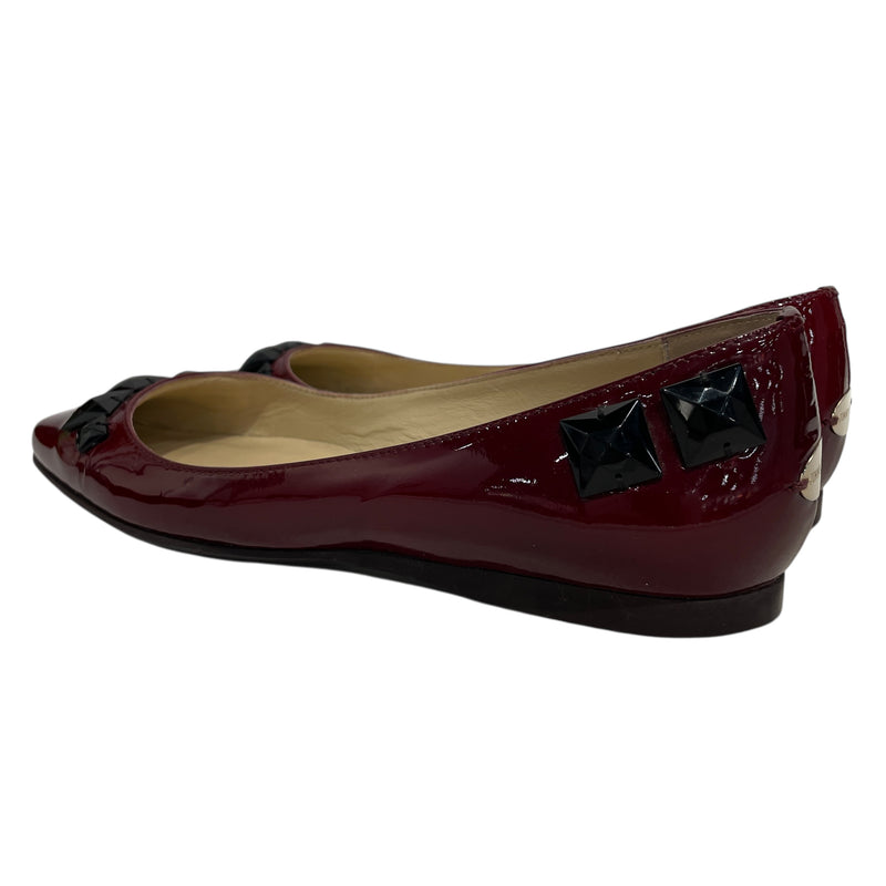 JIMMY CHOO/Flat Shoes/EU 37/Leather/BRD/