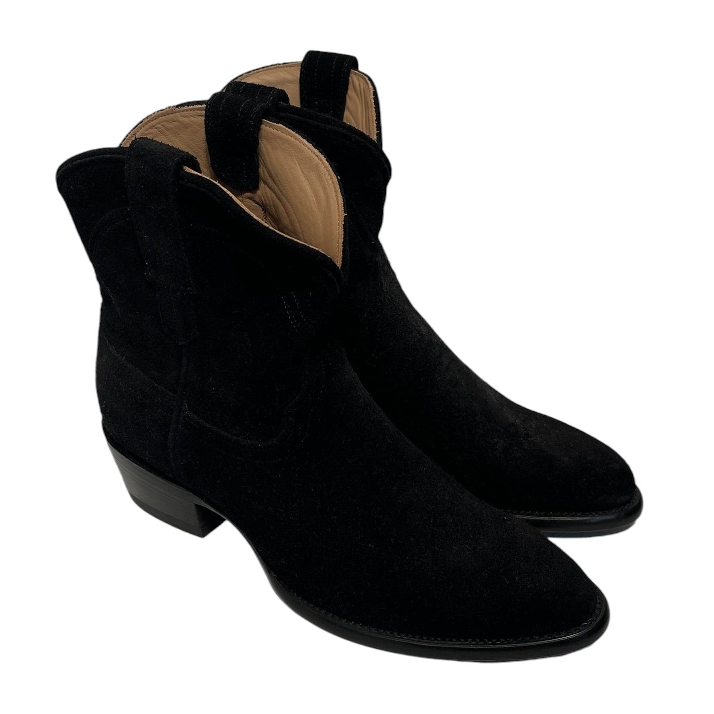 TECOVAS/Boots/US 8/Suede/BLK/Lucu Suede Cowgirl view 1