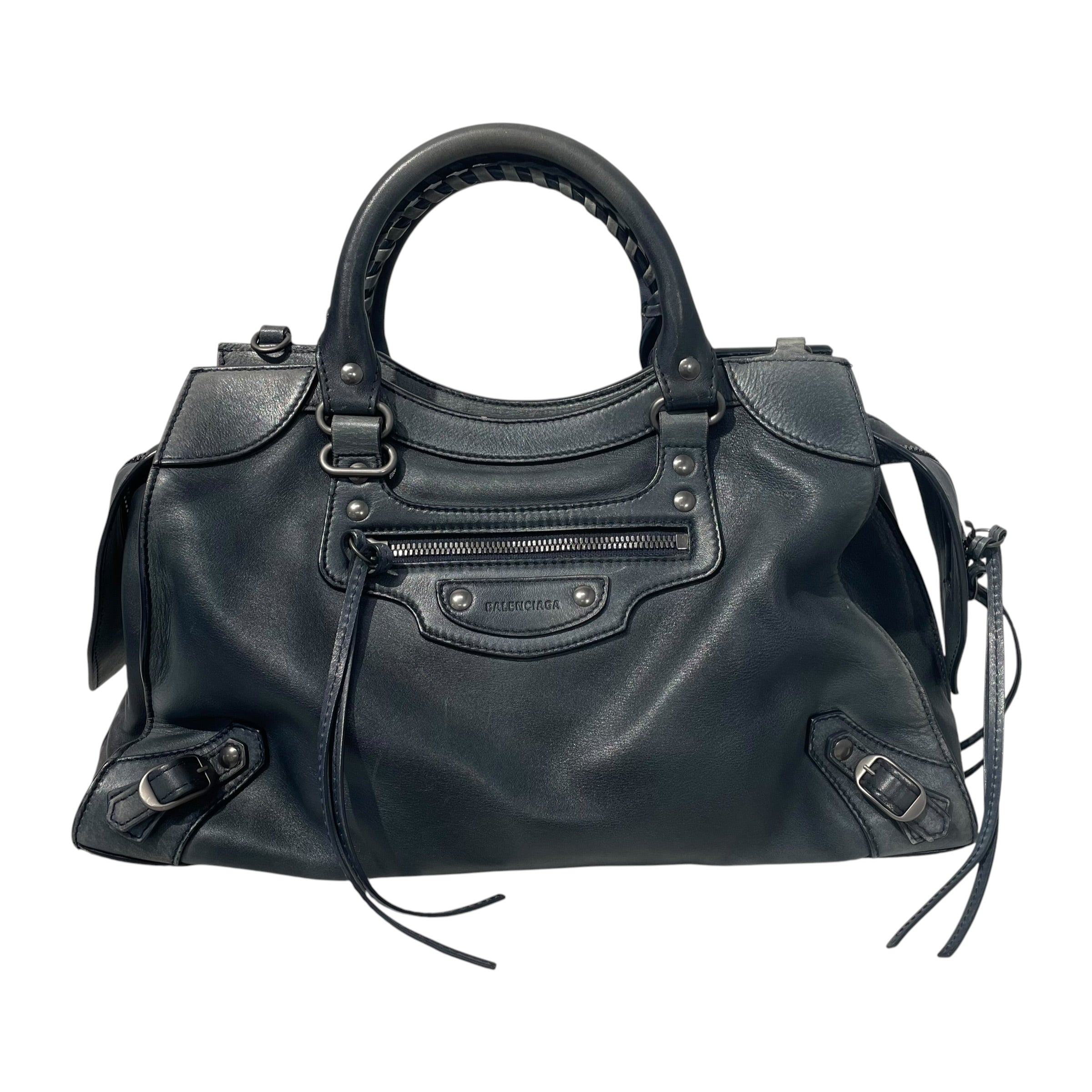 BALENCIAGA/Tote Bag/Leather/GRY/ view 1