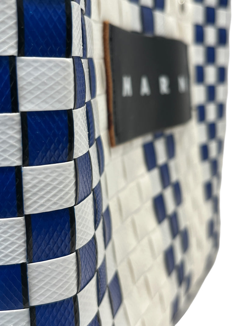MARNI/Tote Bag/BLU/MARKET BAG