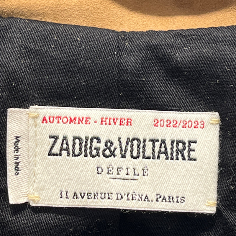 Zadig&Voltaire/Coat/Leather/CML/SUEDE