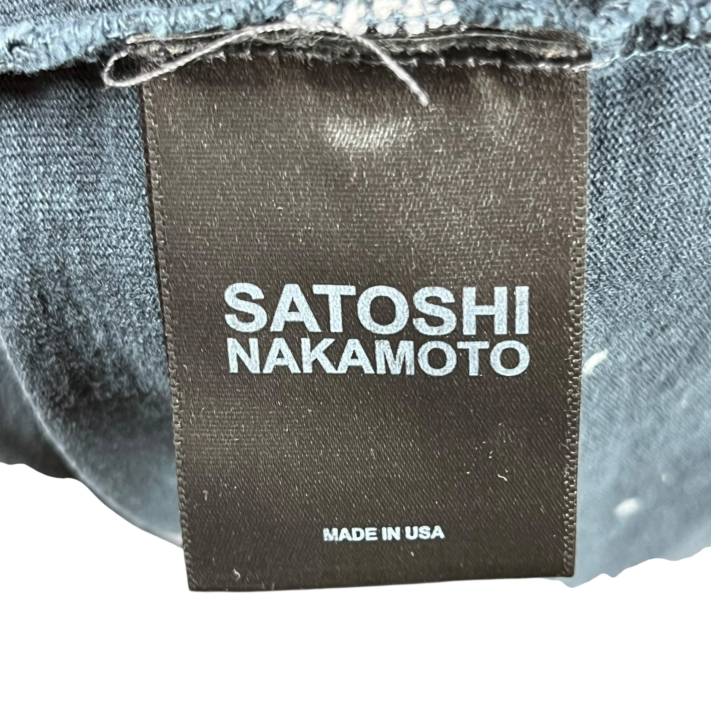 SATOSHI NAKAMOTO/T-Shirt/XL/Cotton/GLD/Paint Effect T-Shirt view 4