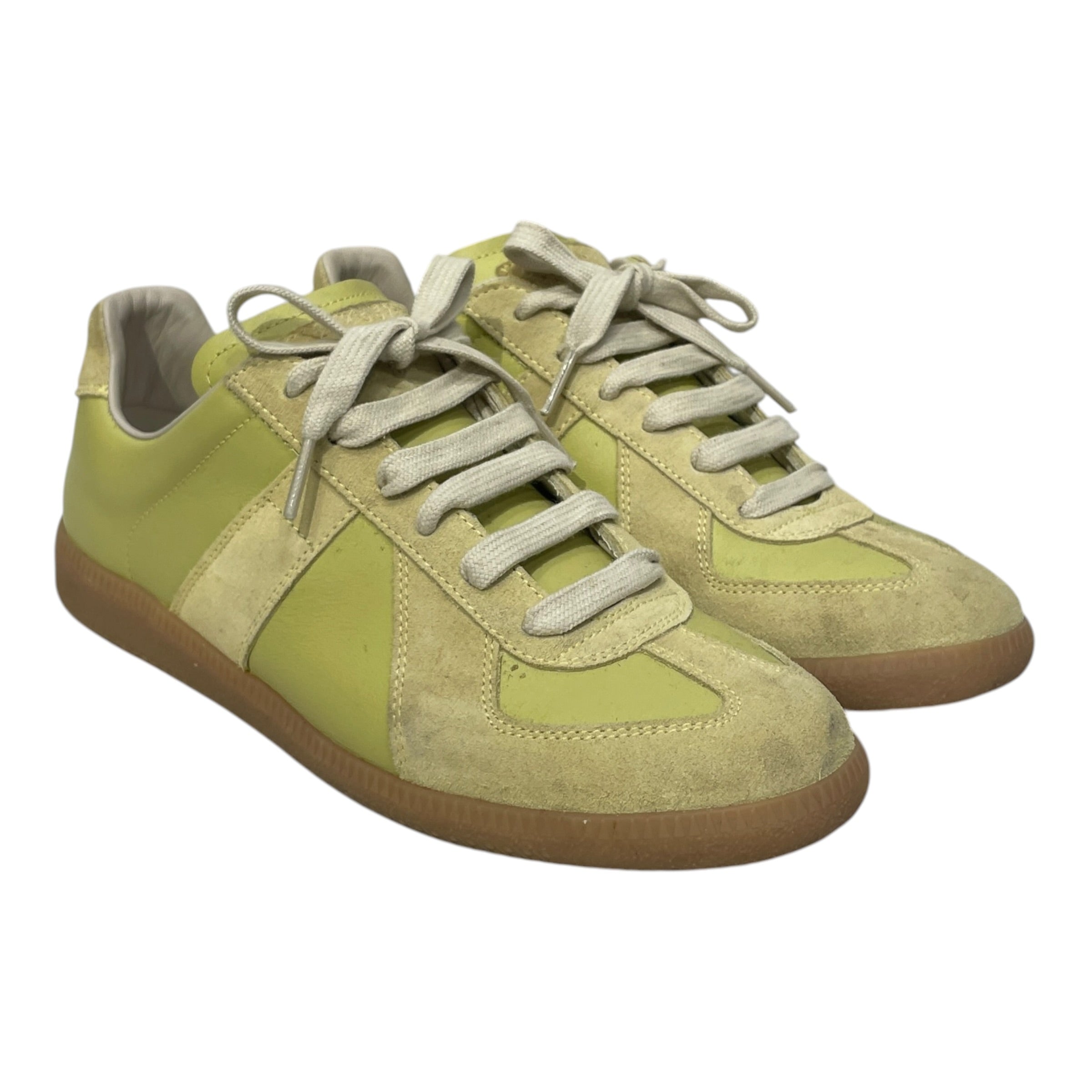Maison Margiela/Low-Sneakers/EU 40/Leather/GRN/REPLICA SPORT SHOE view 1