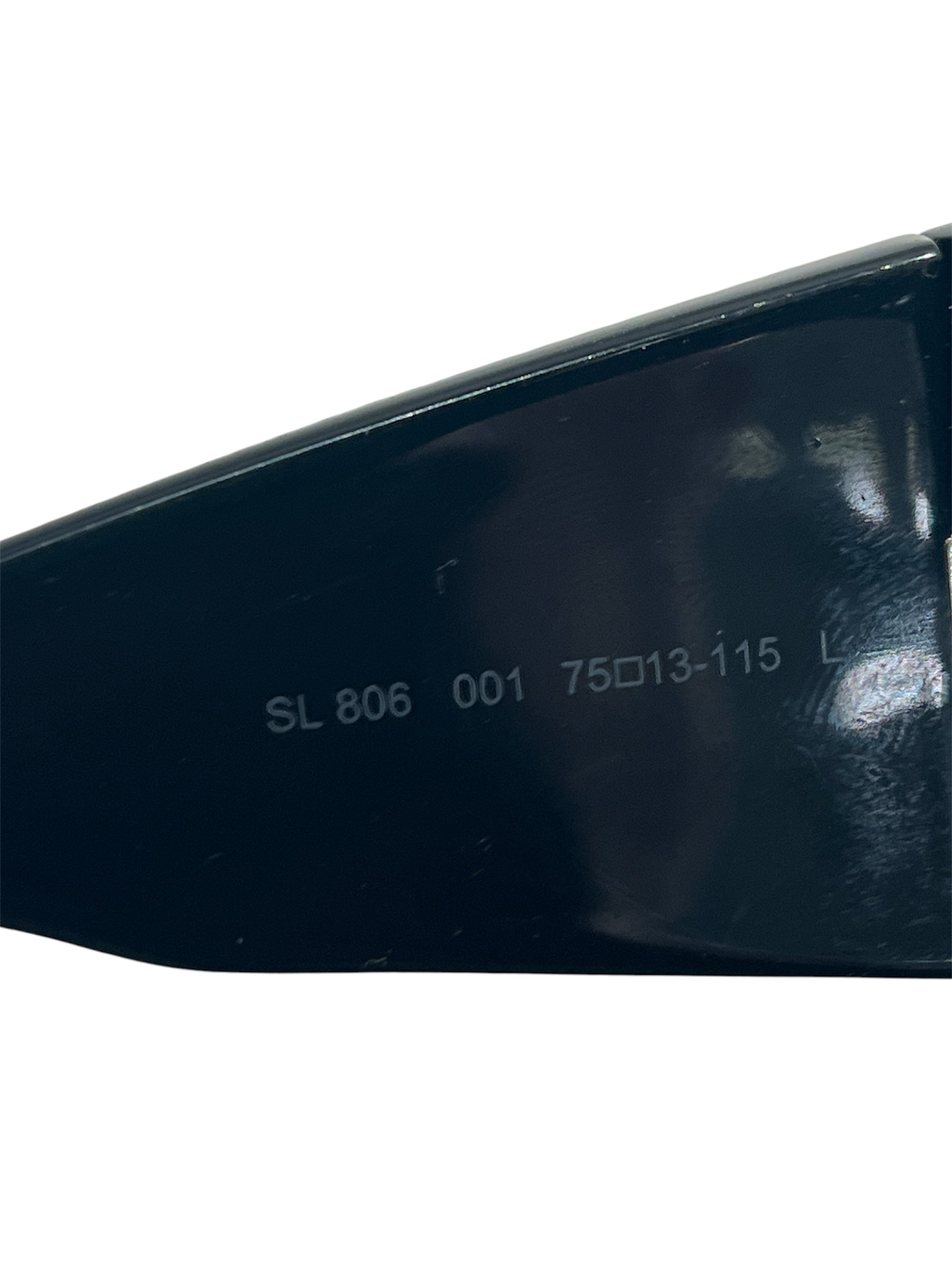 SAINT LAURENT/Sunglasses/Plastic/BLK/ view 3