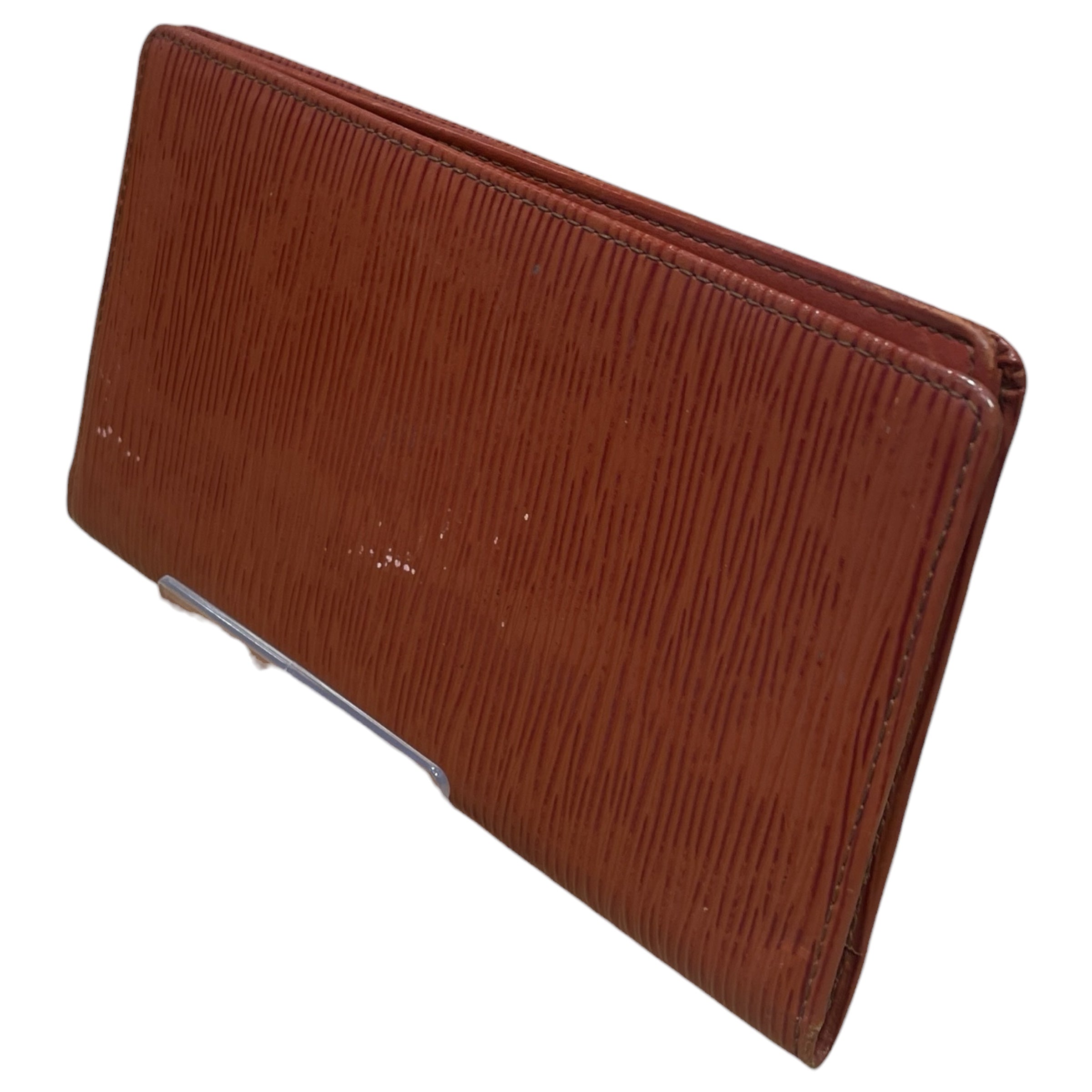 LOUIS VUITTON/Long Wallet/Stripe/Leather/ORN/L's/Epi Brazza view 2