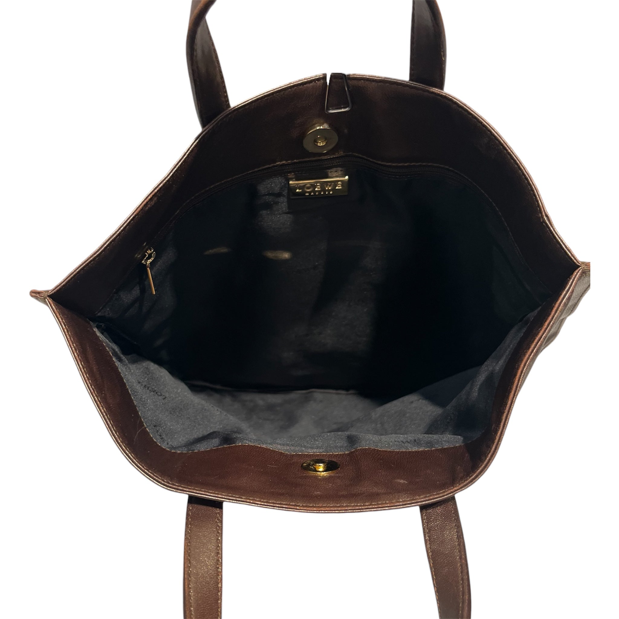 LOEWE/Tote Bag/Leather/BRW/nappa leather tote view 3