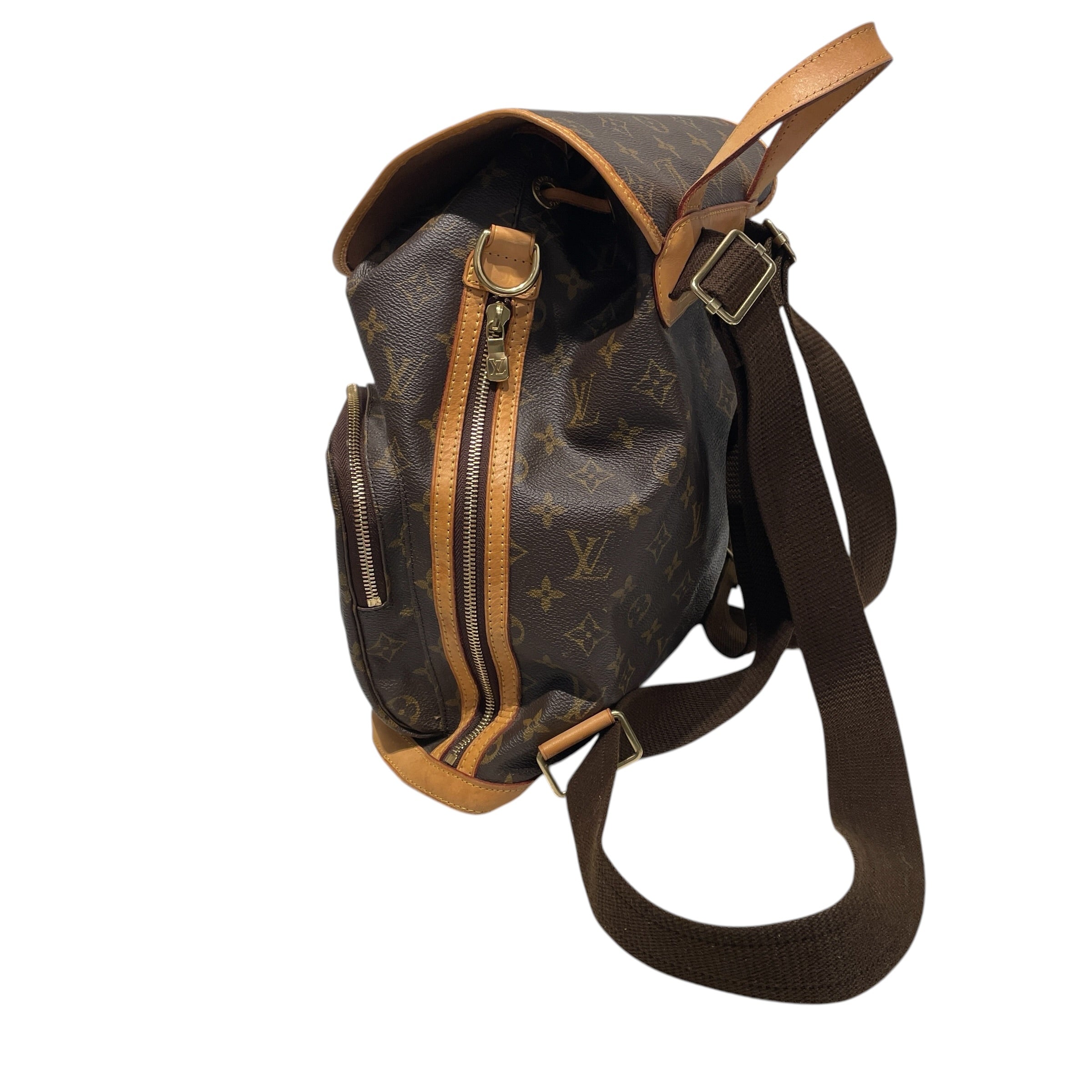 LOUIS VUITTON/Backpack/Leather/BRW/Vintage Bosphore Backpack view 3