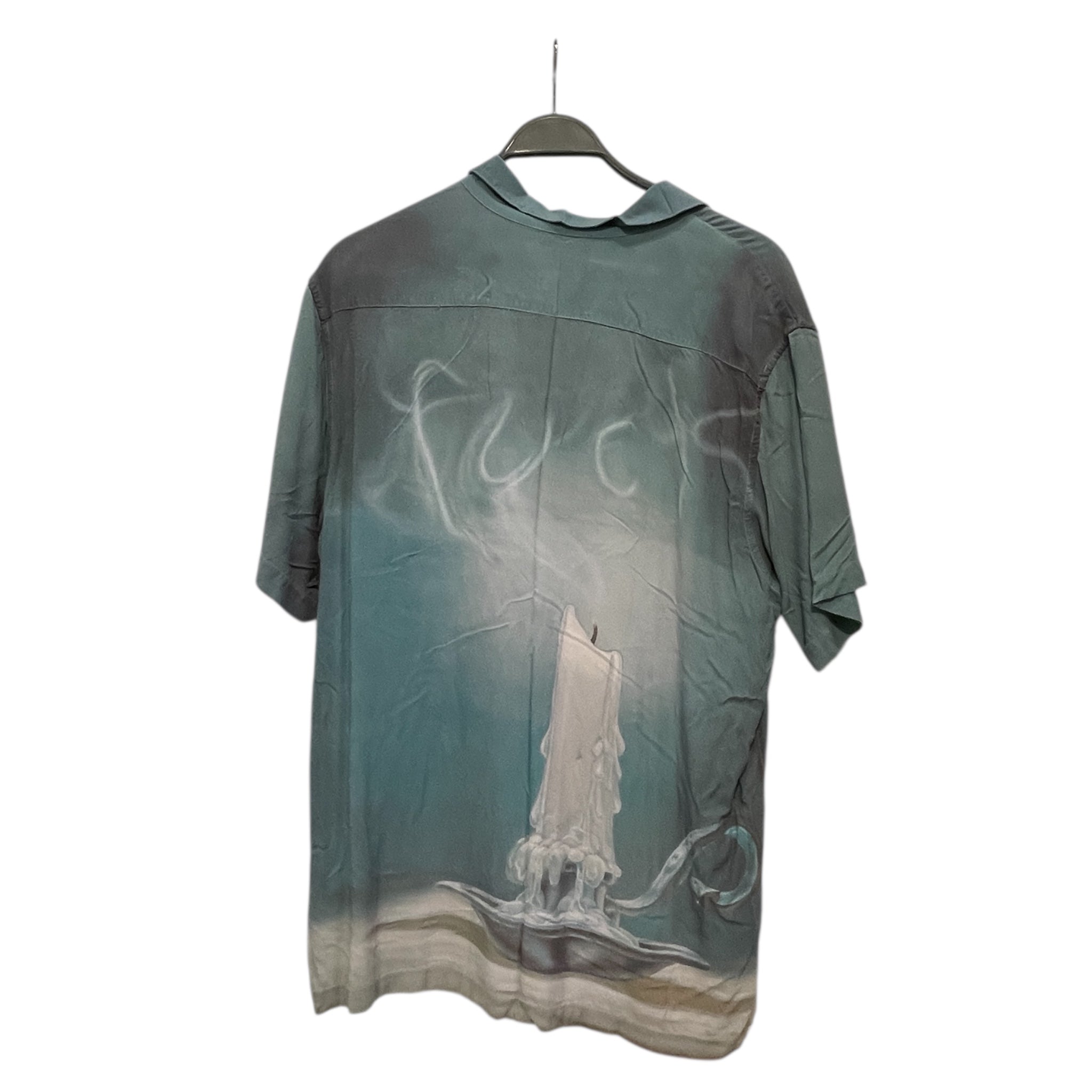 Supreme/SS Shirt/L/Cotton/BLU/CANDLE SHIRT view 2