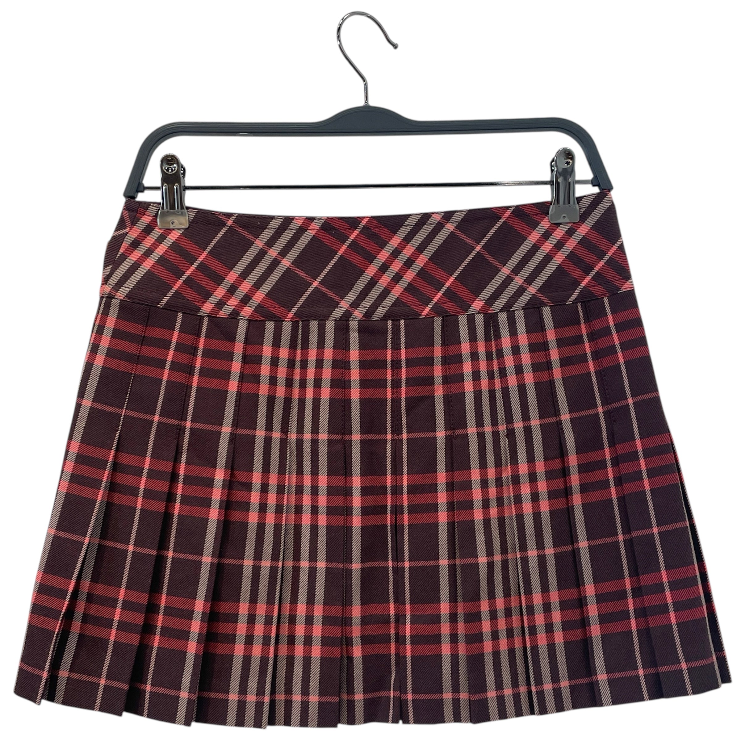 BURBERRY BLUE LABEL/Skirt/38/Plaid/Cotton/BRD/ view 1