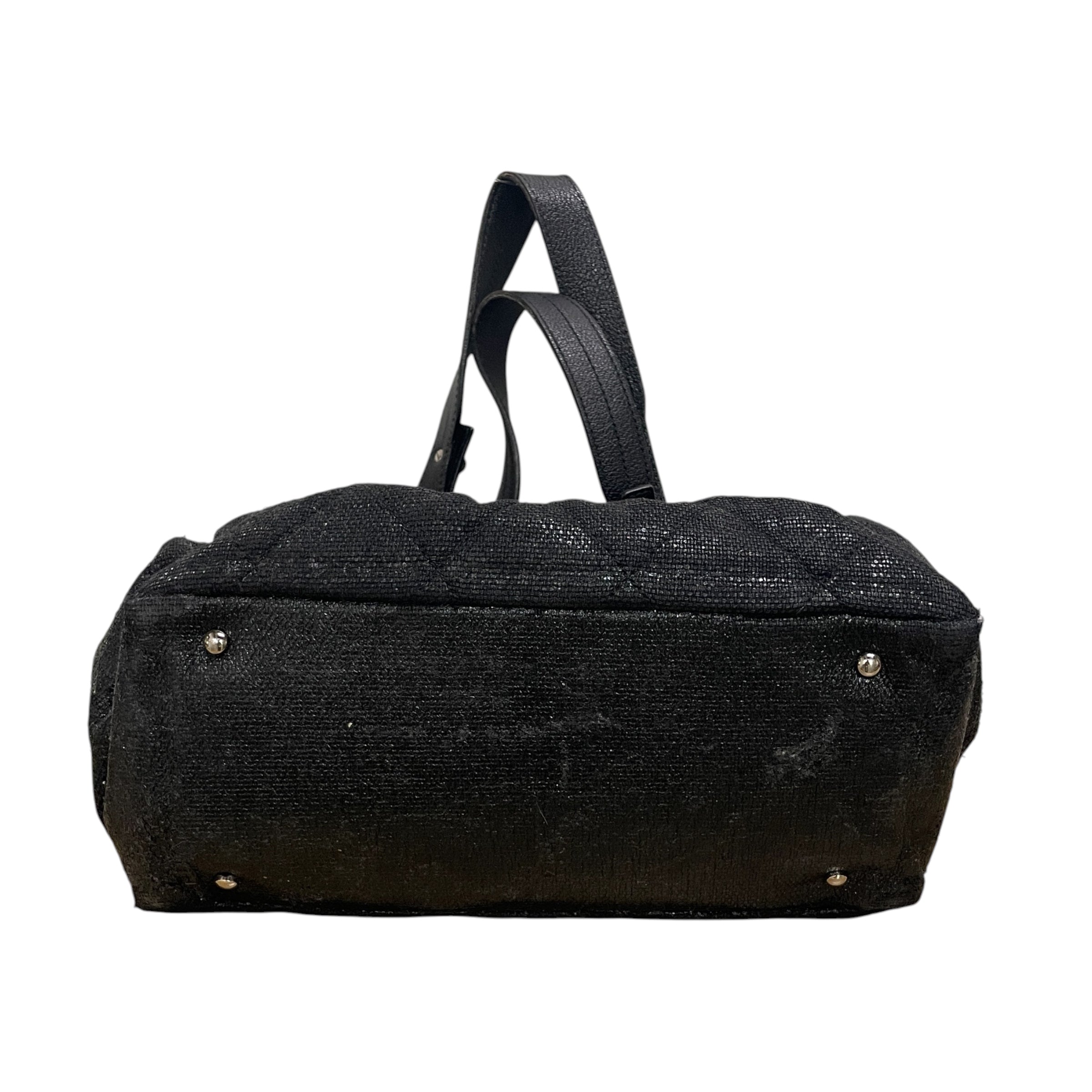 CHANEL/Hand Bag/BLK/XL PARIS-BIARRITZ/ SLV HARDWAR view 3