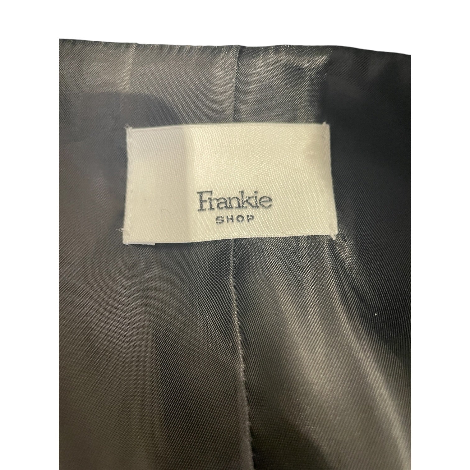 The Frankie Shop/Coat/OS/Wool/BLK/MOHAIR BLAZER view 3