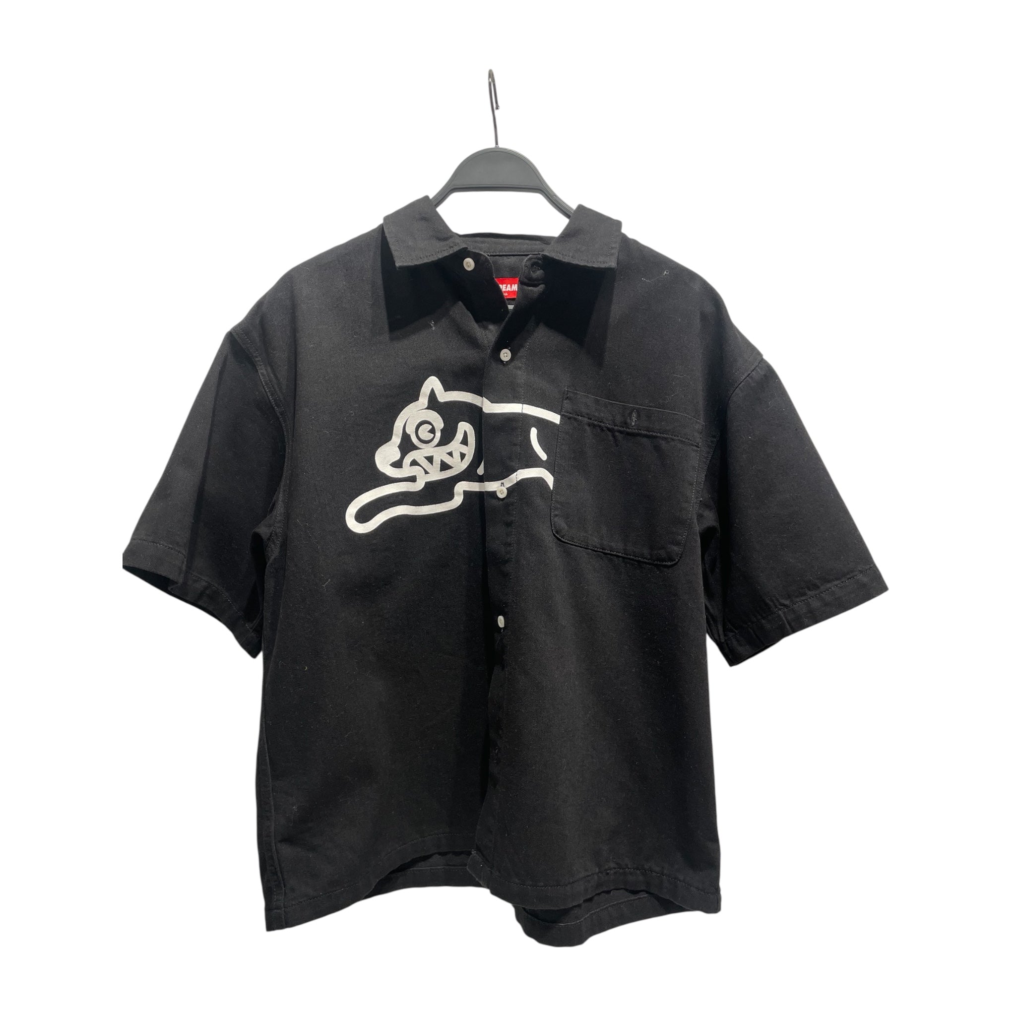 ICE CREAM/SS Shirt/L/Cotton/BLK/Graphic/ view 1