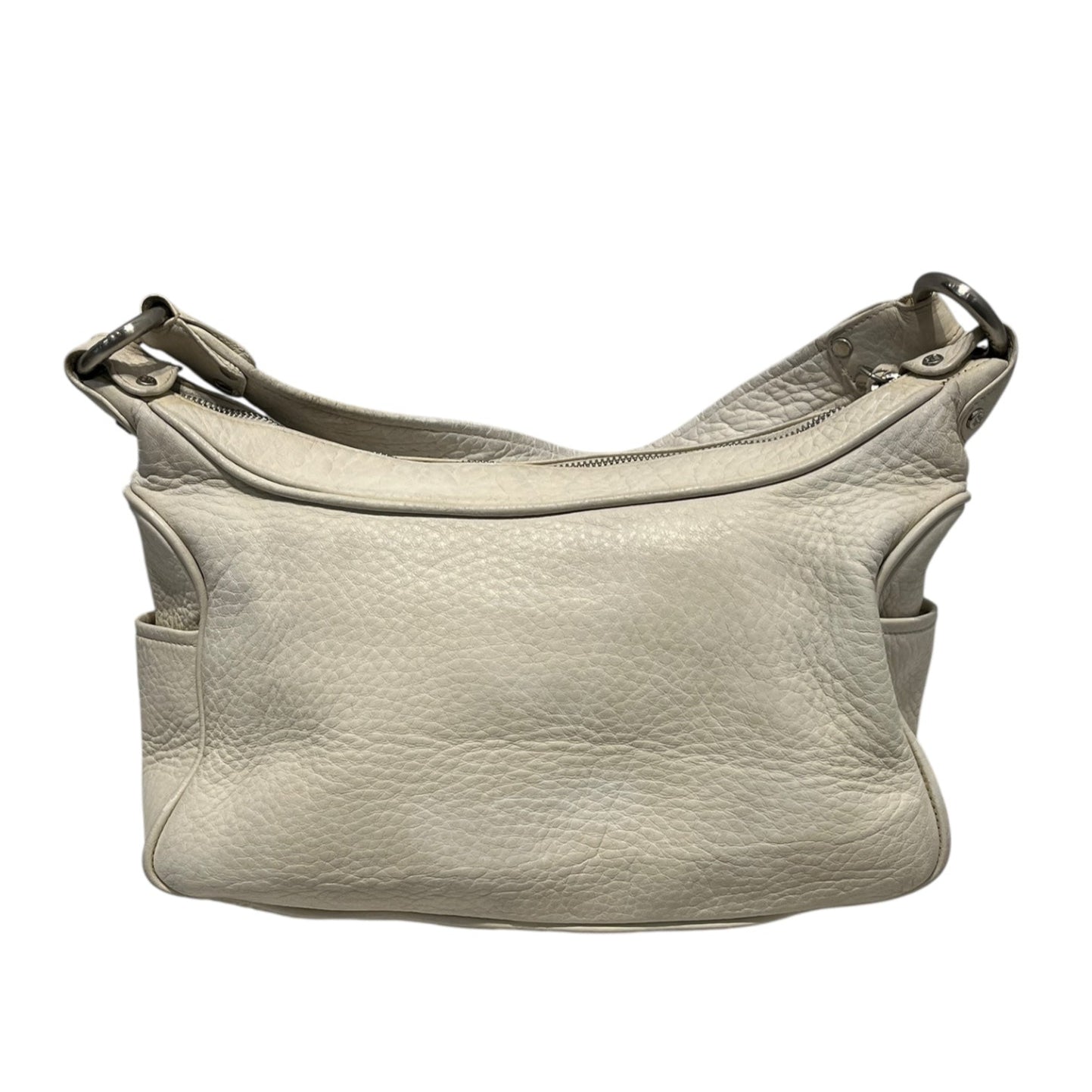 MCM/Hand Bag/Leather/WHT/hobo bag view 2