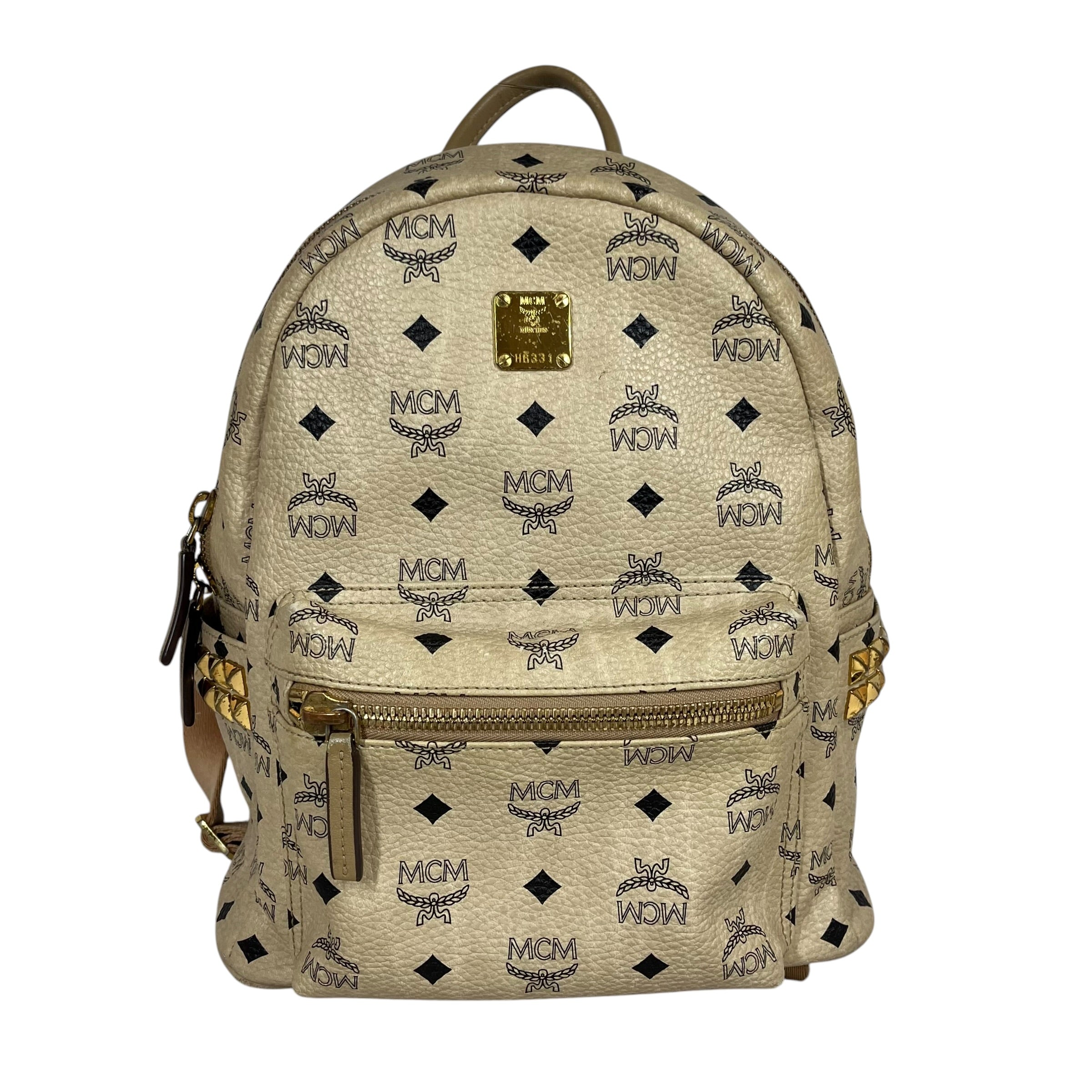 MCM/Bag/Leather/BEG/visetos view 1
