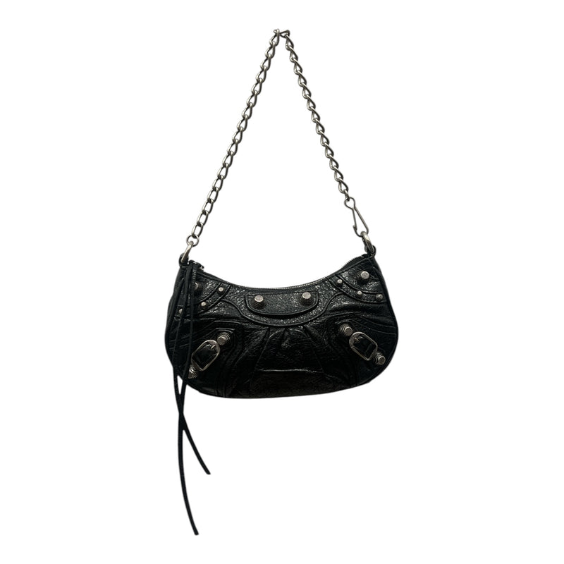 BALENCIAGA/Cross Body Bag/OS/Leather/BLK/