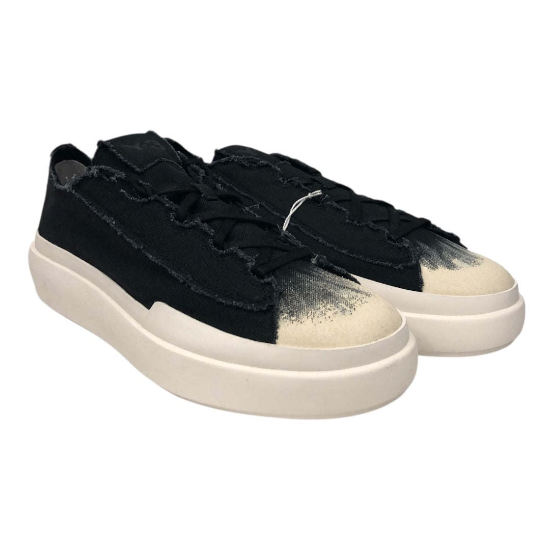 Y-3/Low-Sneakers/US 12/Cotton/BLK/NIZZA view 1
