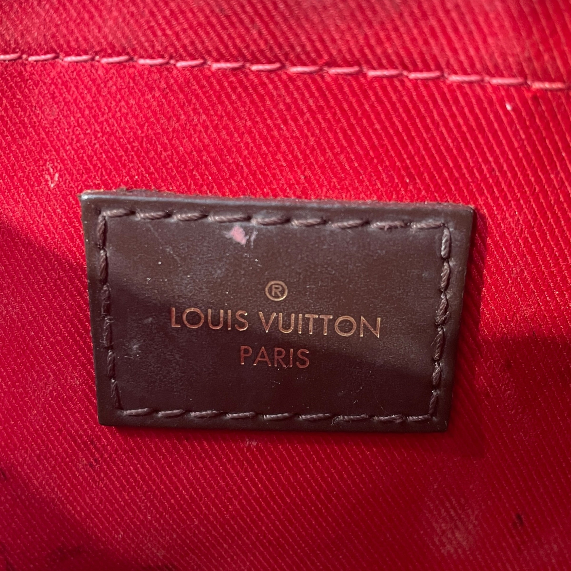 LOUIS VUITTON/Cross Body Bag/Monogram/Leather/BRW/entrupy: VW3XJYB DAMIER EBENE view 9