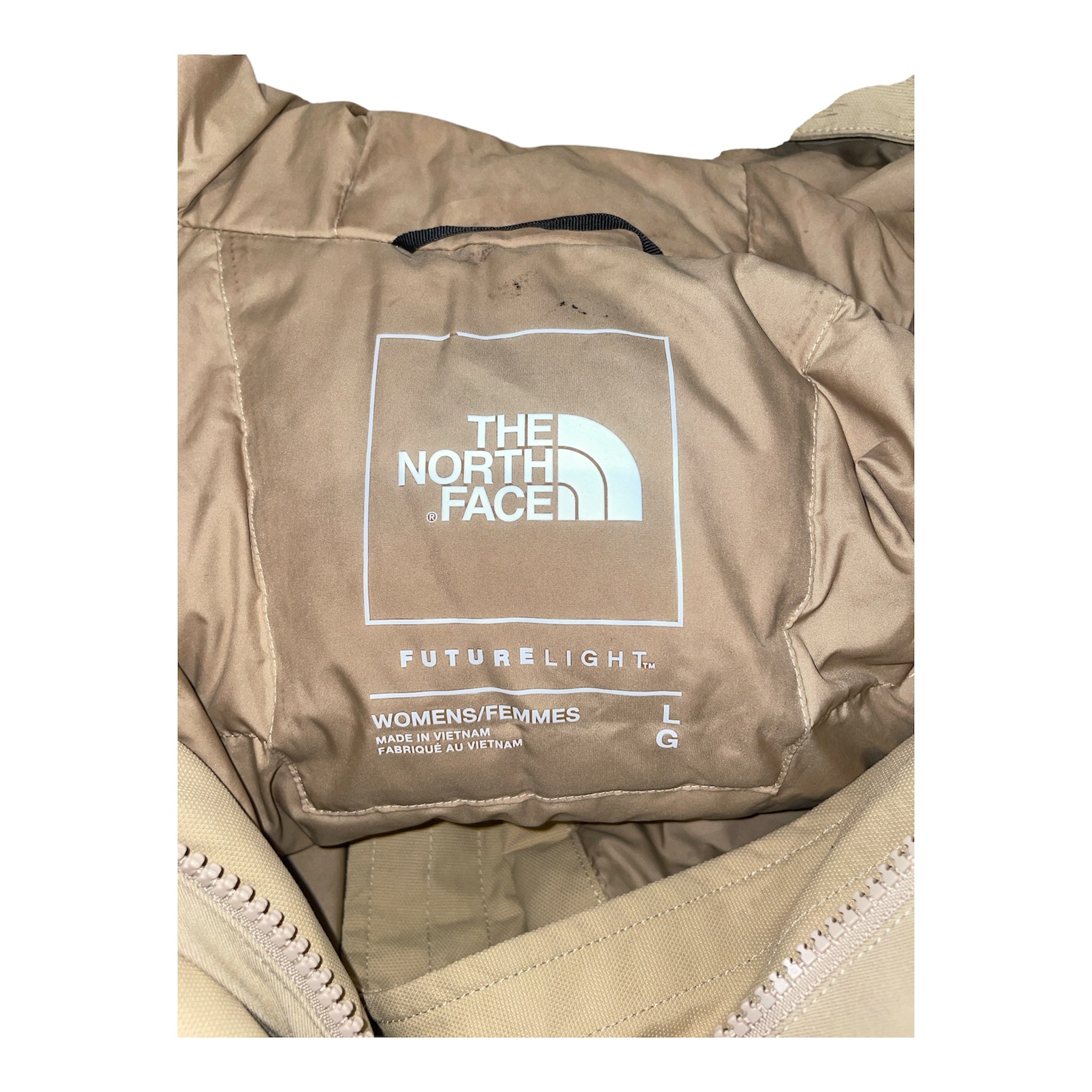 THE NORTH FACE/Mountain Parka/L/Nylon/BEG/Long Down Parka view 3