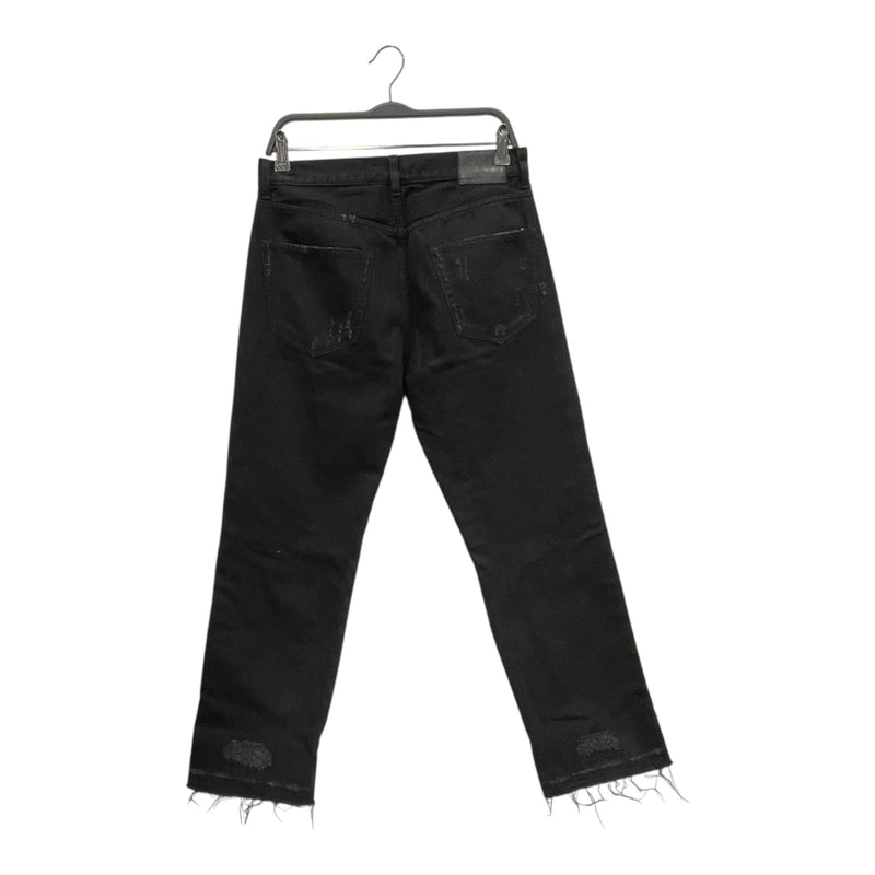 R13/Straight Pants/26/Cotton/BLK/SEQUIN