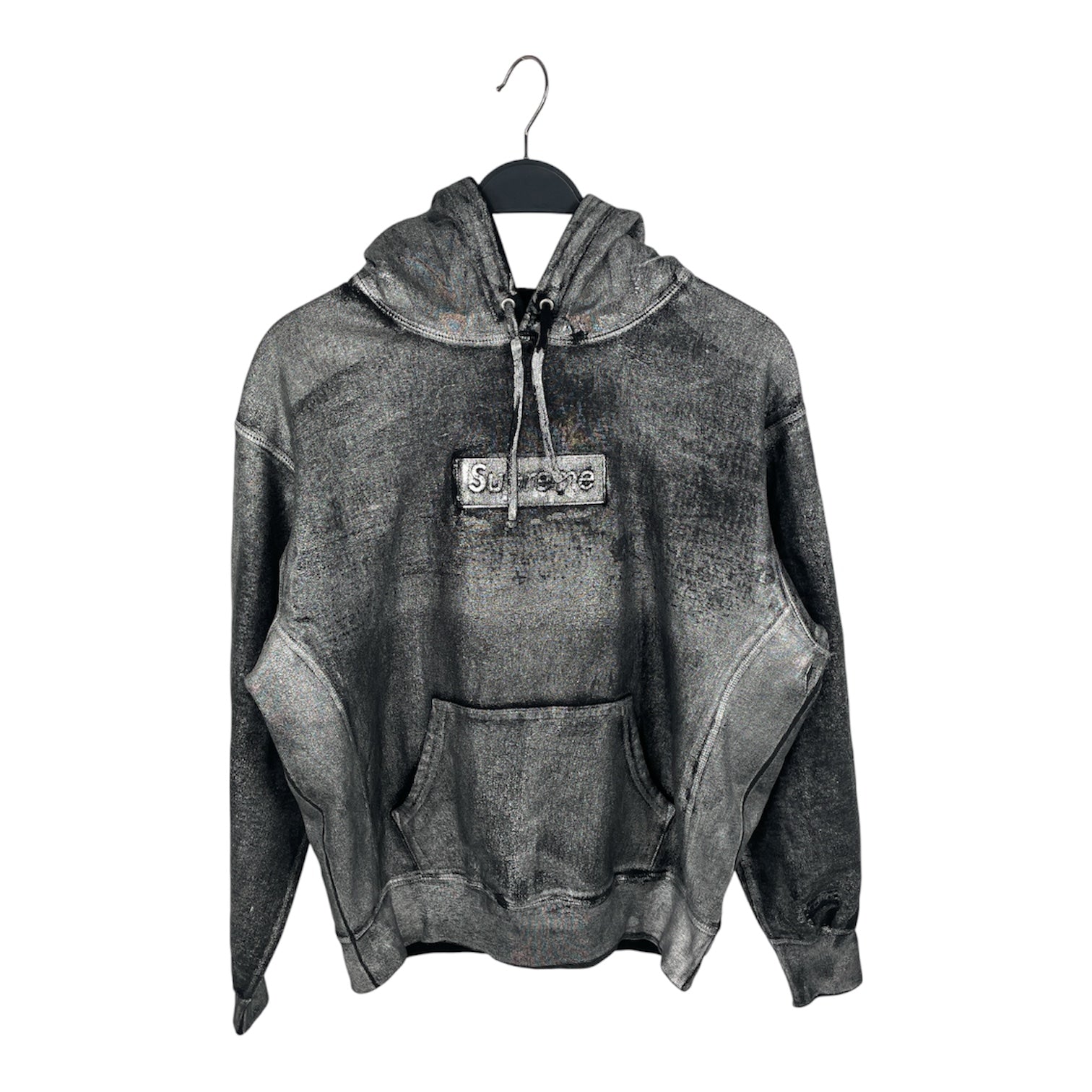 Supreme/Maison Margiela/Hoodie/S/Graphic/Cotton/SLV/CHROME SILVER view 1