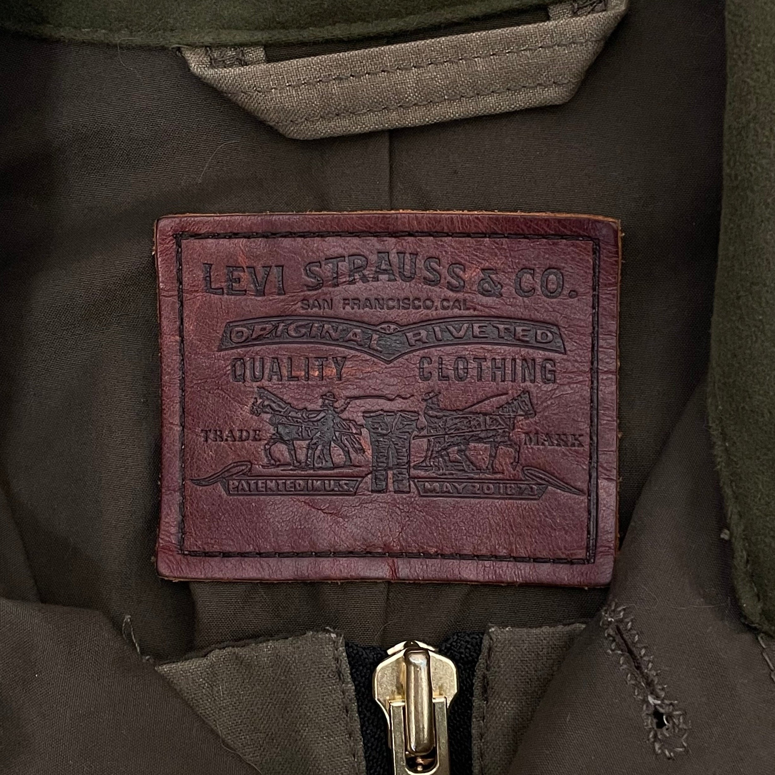Levi's/FILSON/Jacket/M/KHK/Waxed JacketL738 view 3