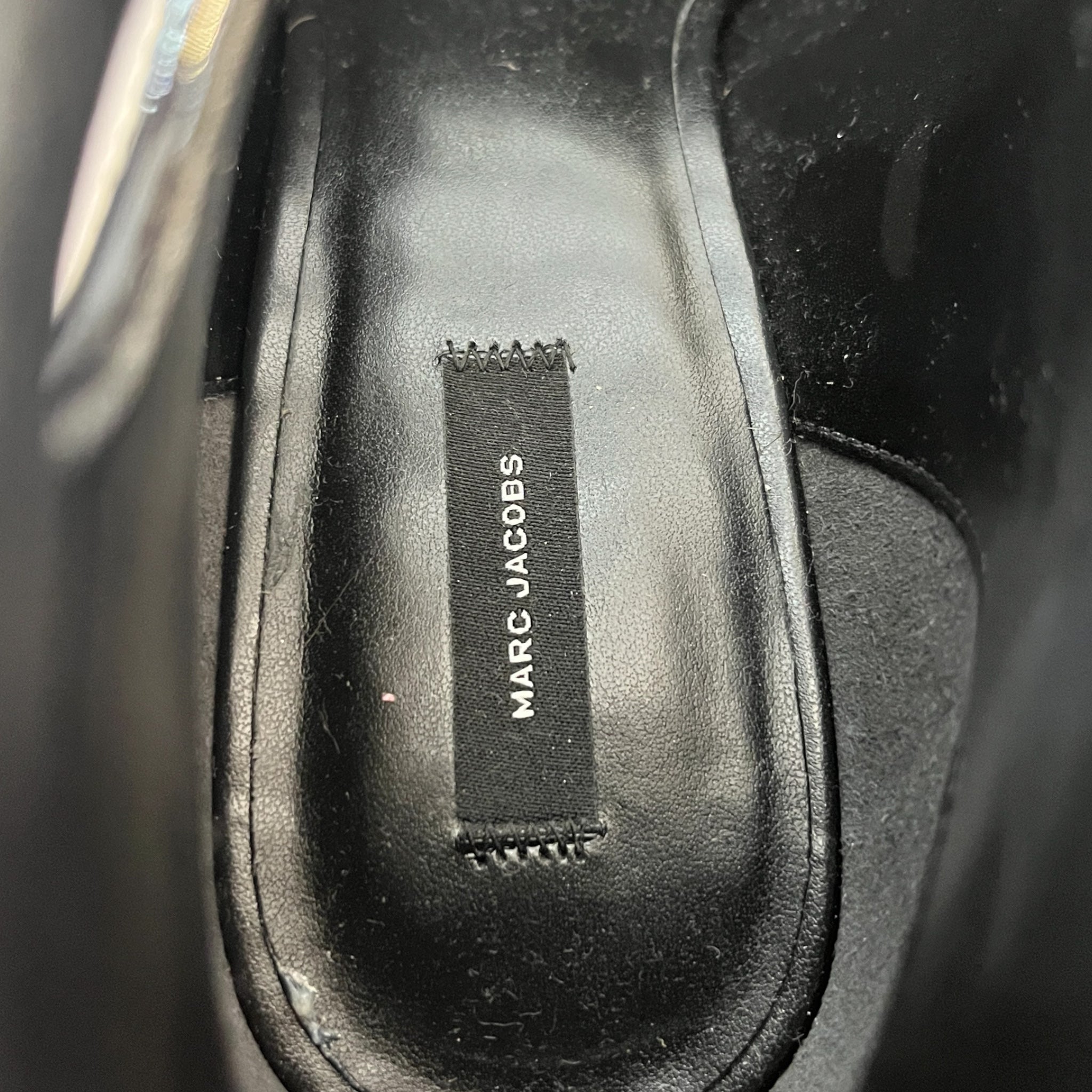 MARC JACOBS/Heels/EU 41/Leather/BLK/Patent/PLATFORM KIKI BOOTS view 3