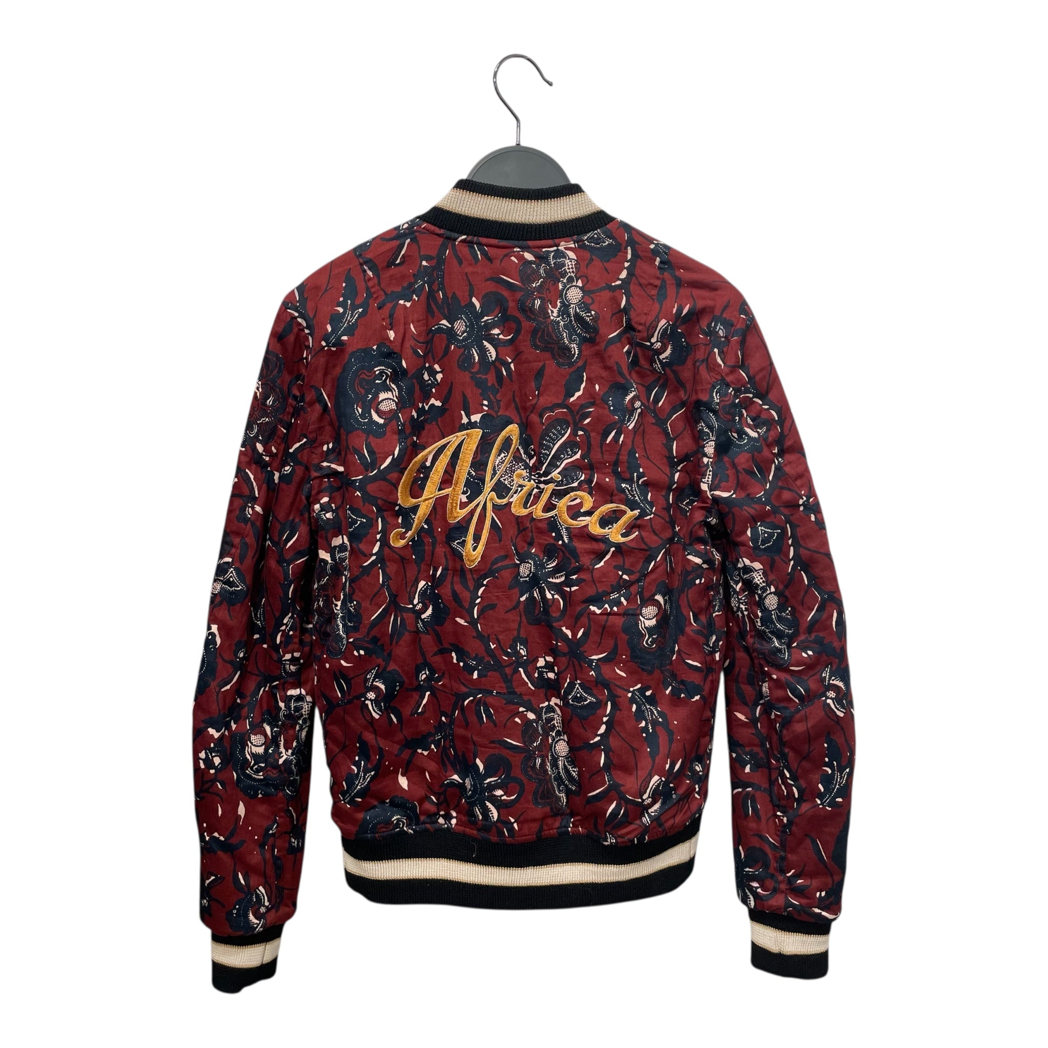 ISABEL MARANT/Jacket/Floral Pattern/Cotton/BRD/ZIP UP WITH ROSES view 2