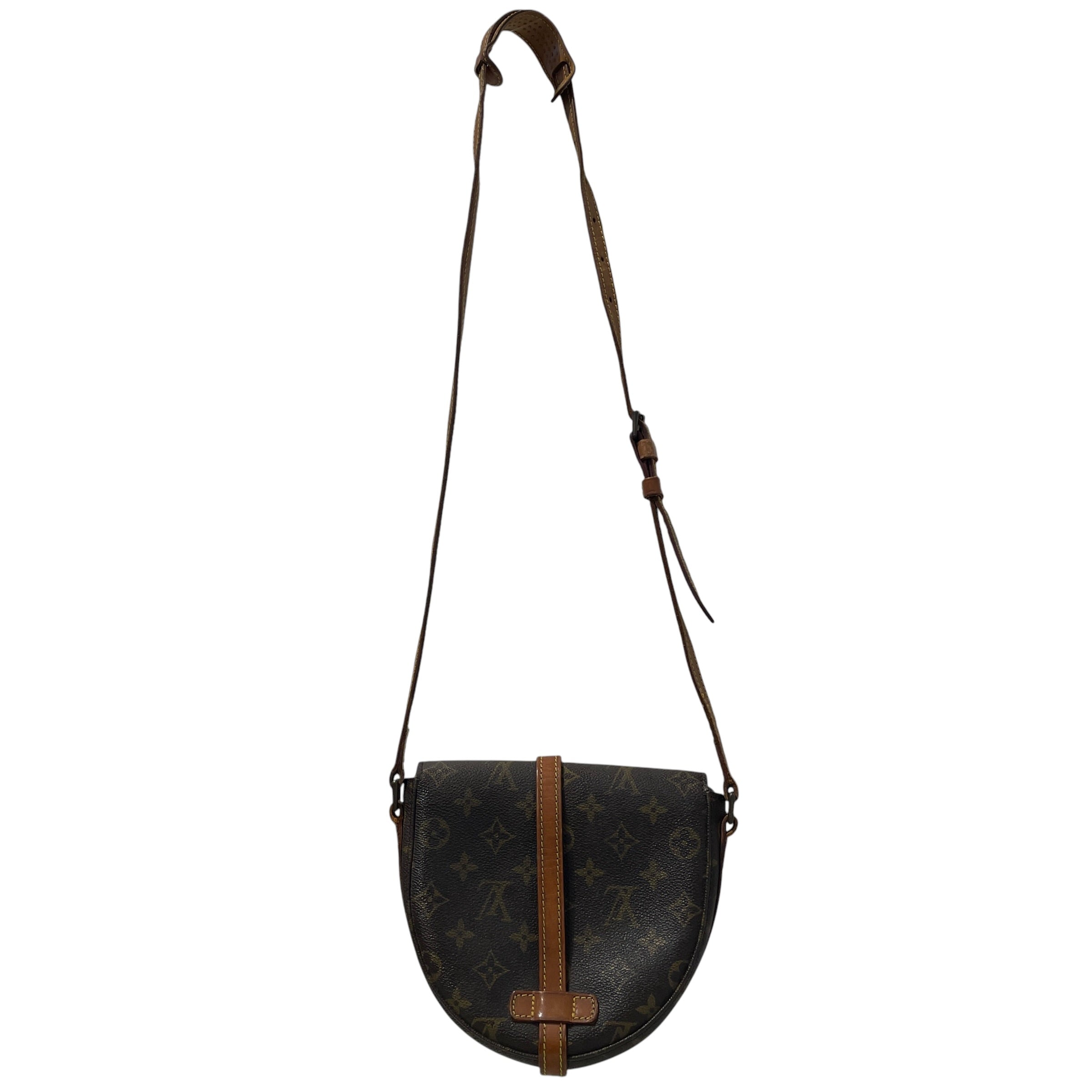 LOUIS VUITTON/Cross Body Bag/Monogram/Leather/BRW/Chantilly Pm view 2
